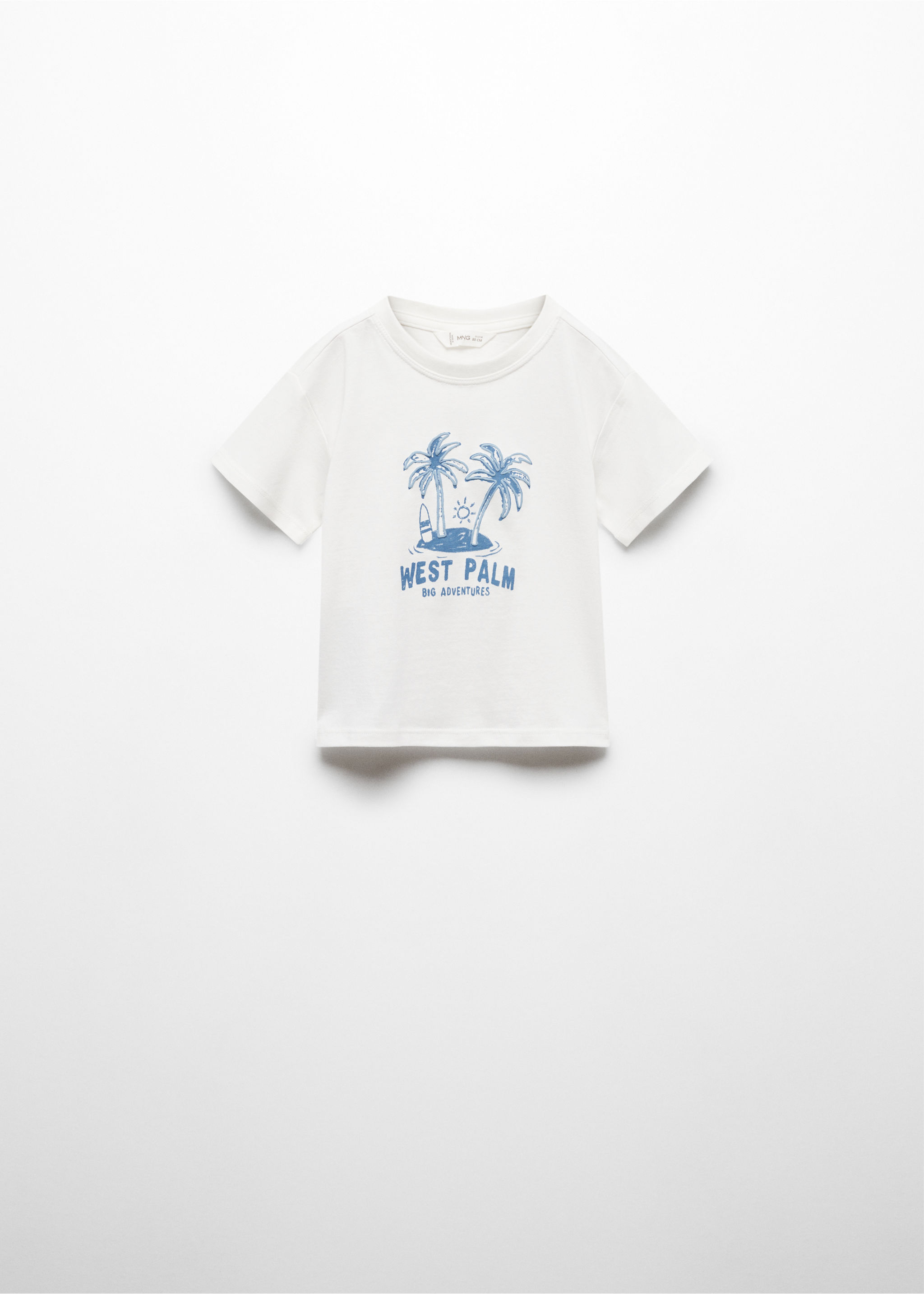Bedrucktes Baumwoll-T-Shirt - Artikel ohne Model
