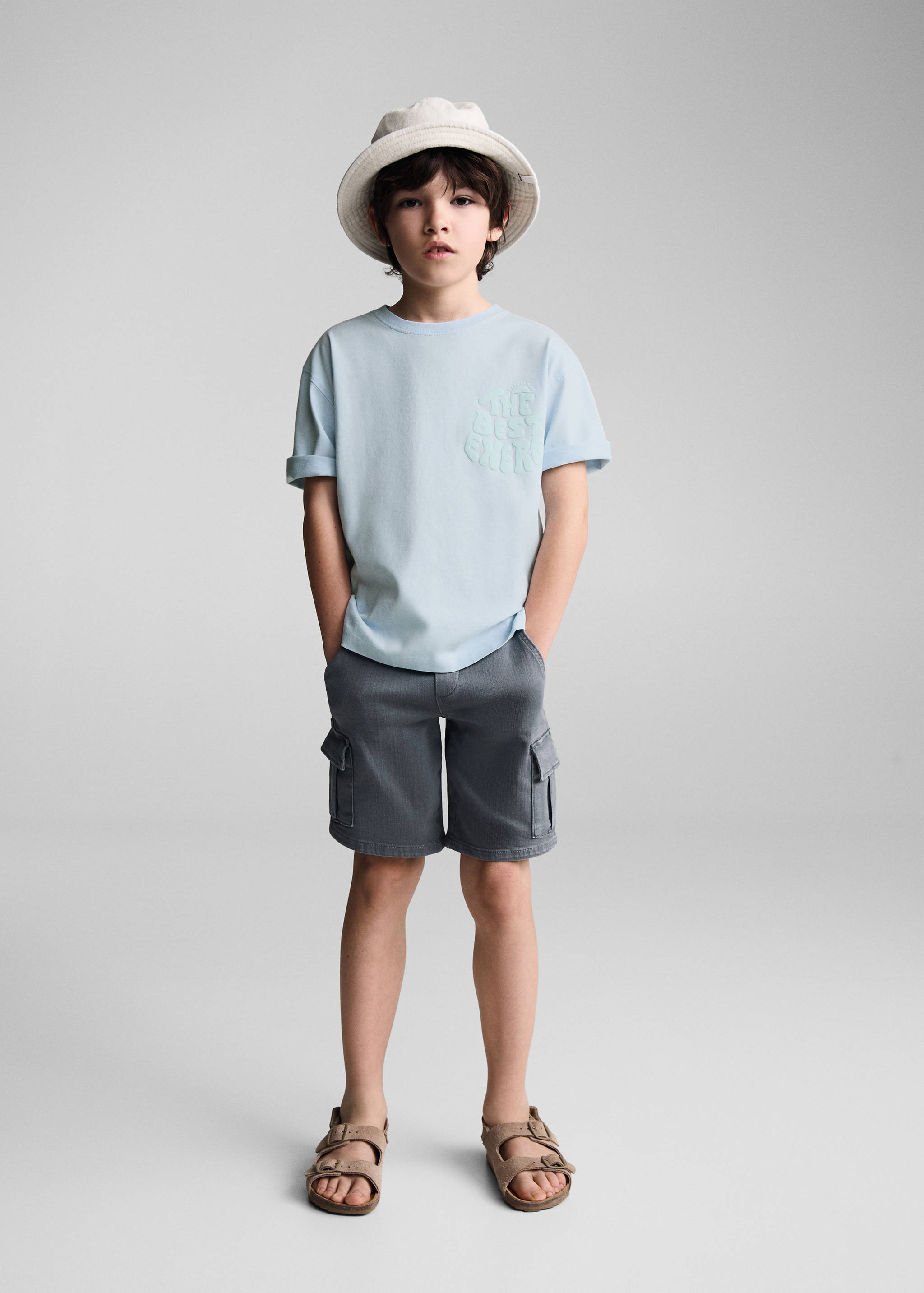 Samarreta missatge relleu - Pla general