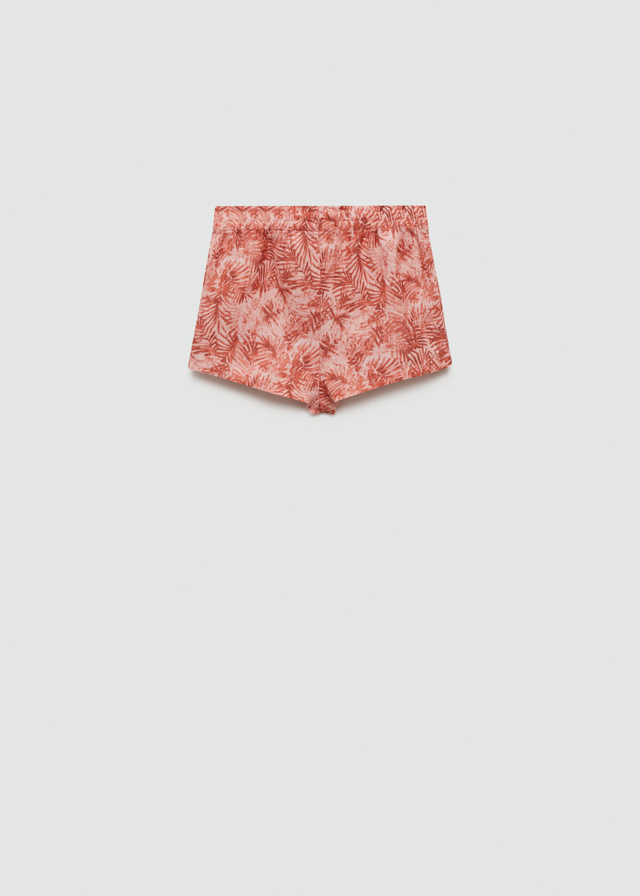 Leaves-texture shorts - Reverse of the article
