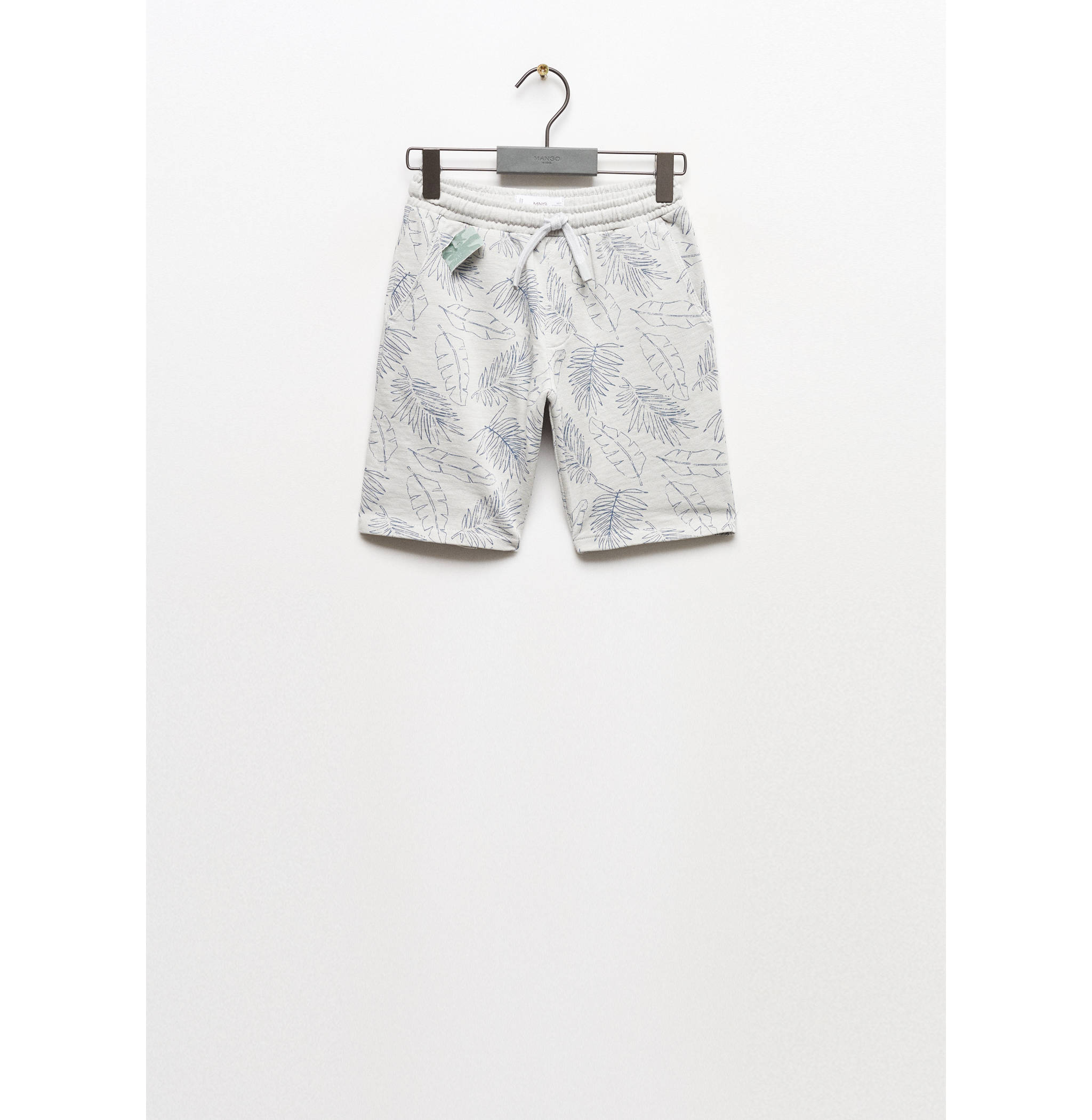 Bermuda-Shorts mit Blättermotiv - Artikel ohne Model