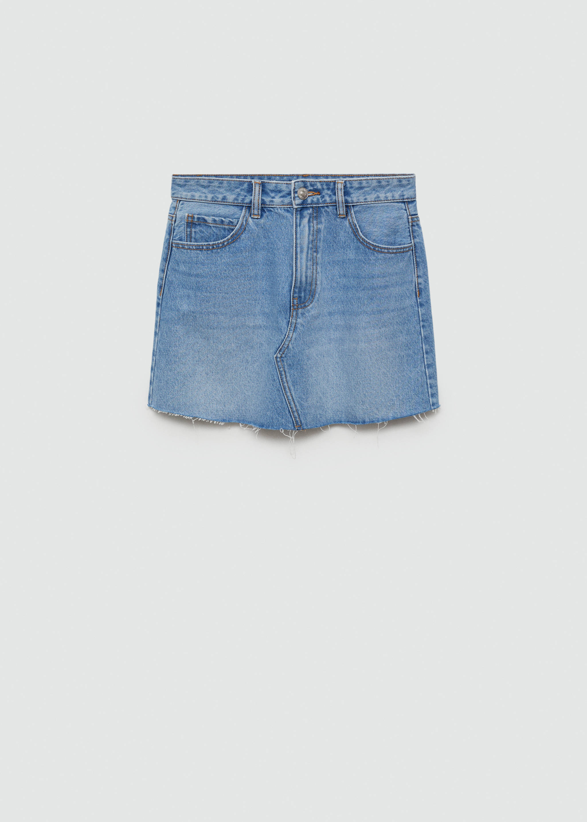 Denim mini-skirt - Article without model