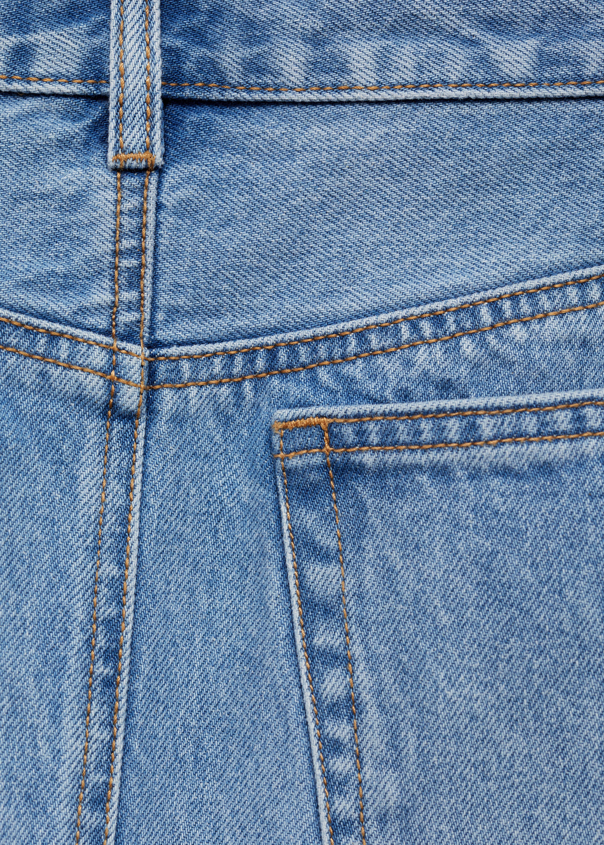Denim mini-skirt - Details of the article 0