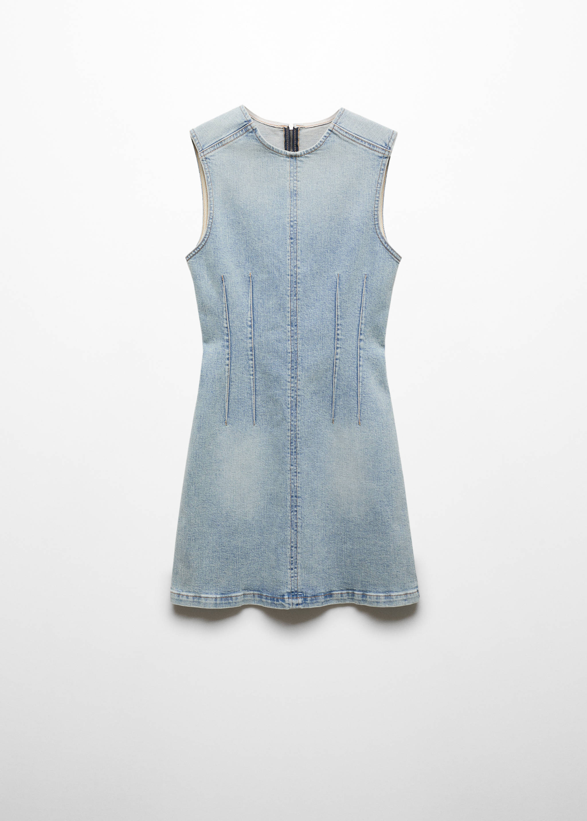 Short denim dress - Article without model