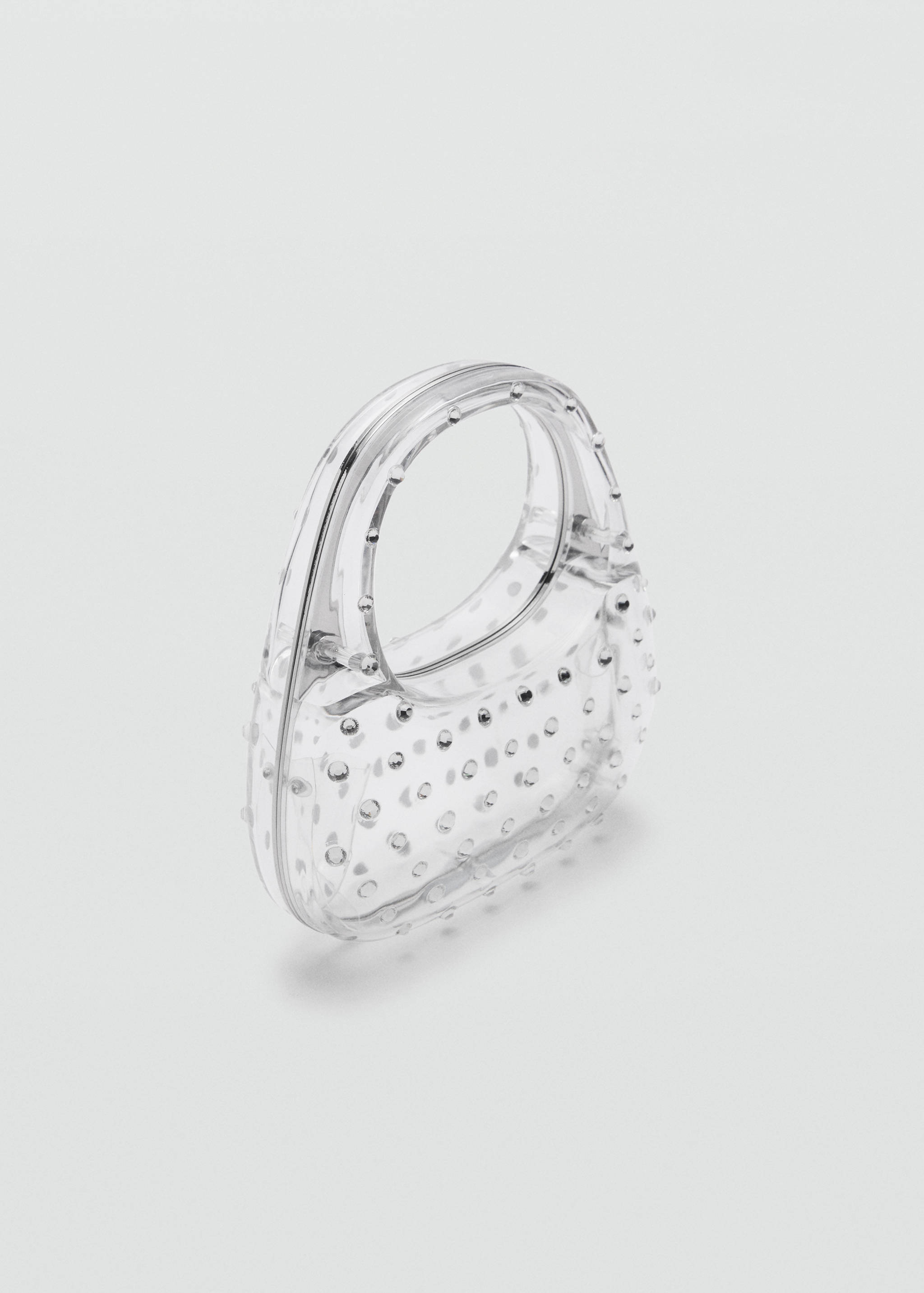 Sac rigide transparent brillant - Plan moyen