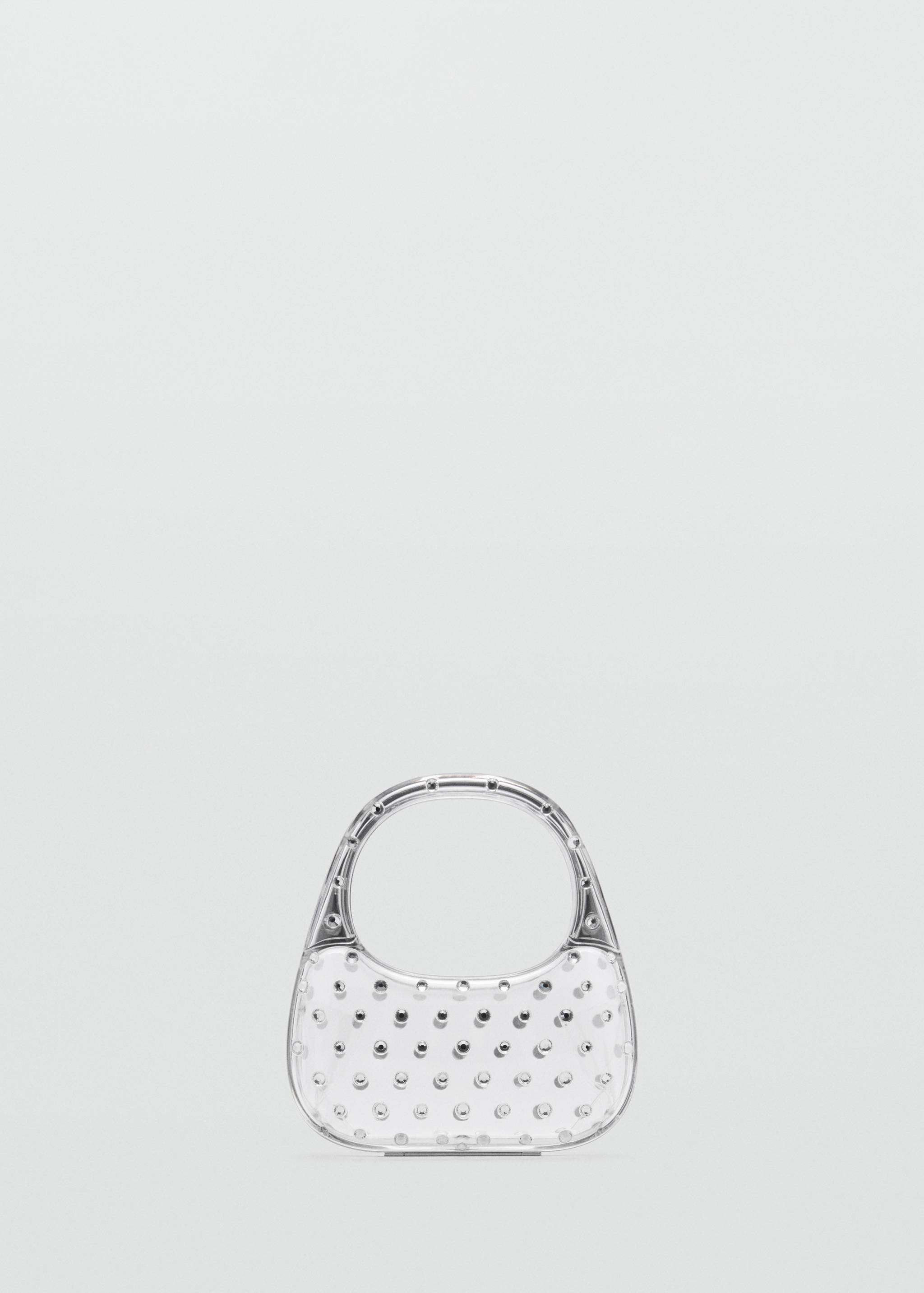 Bolso rígido transparente brillos - Artículo sin modelo