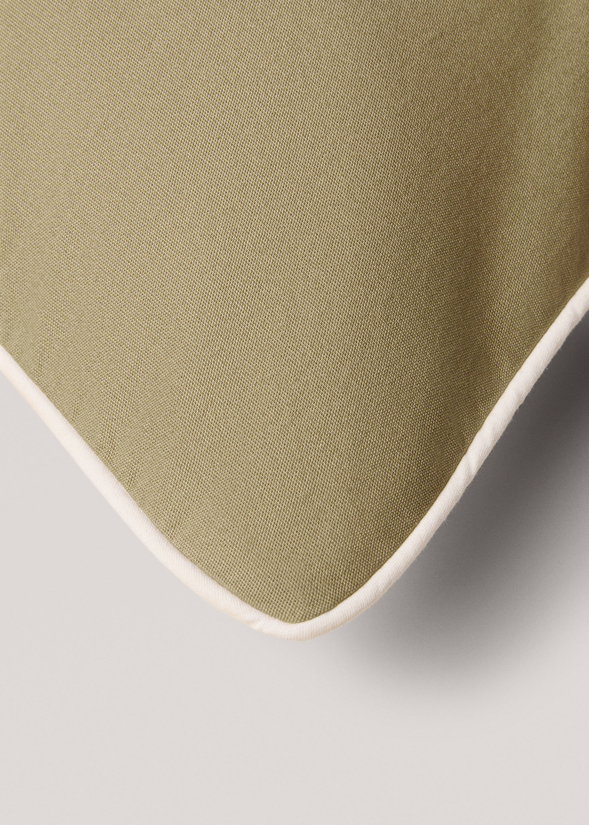 Housse de coussin liseré résistante à l’eau 70x90 cm - Détail de l'article 1