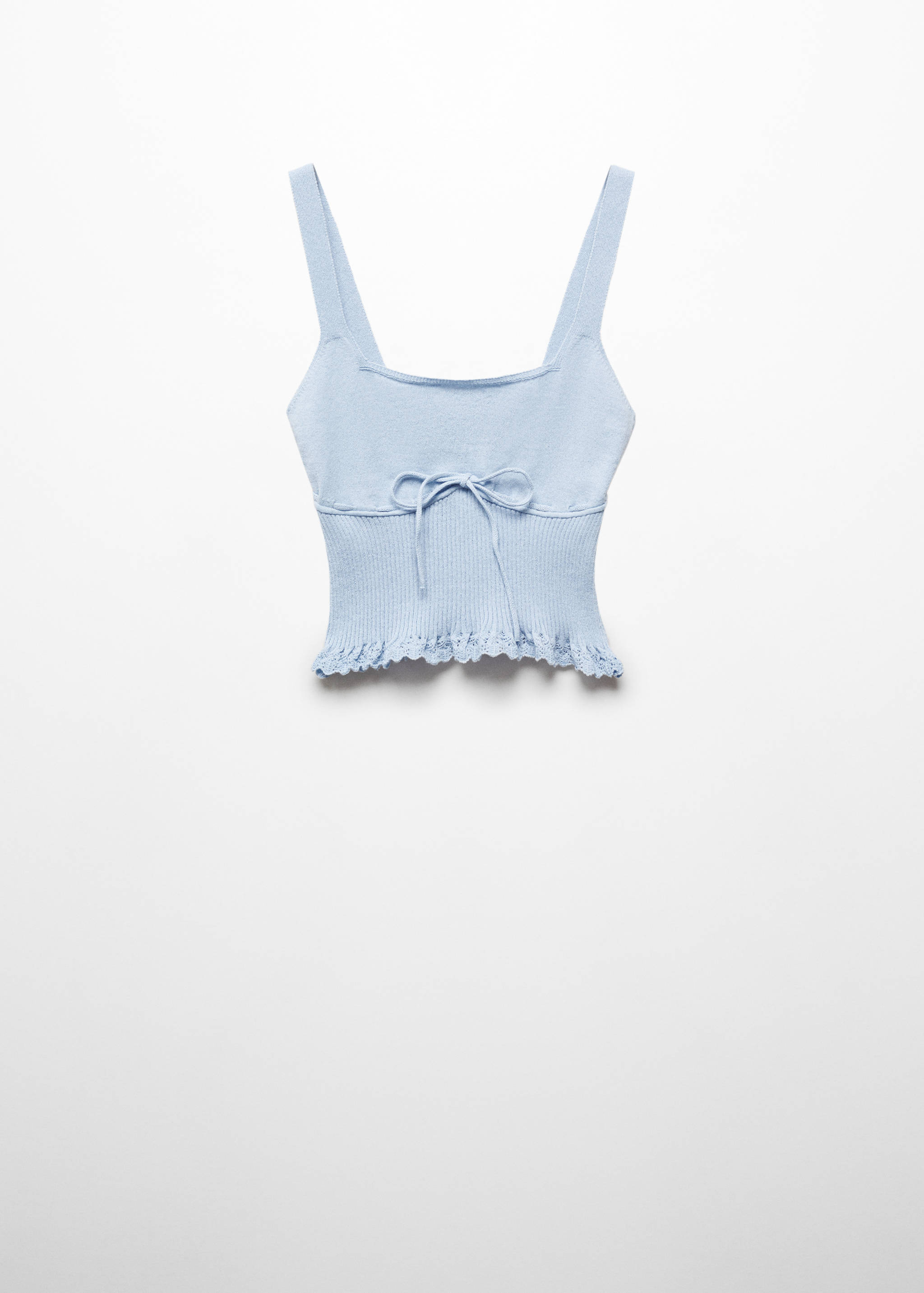 Bow knit top - Article without model