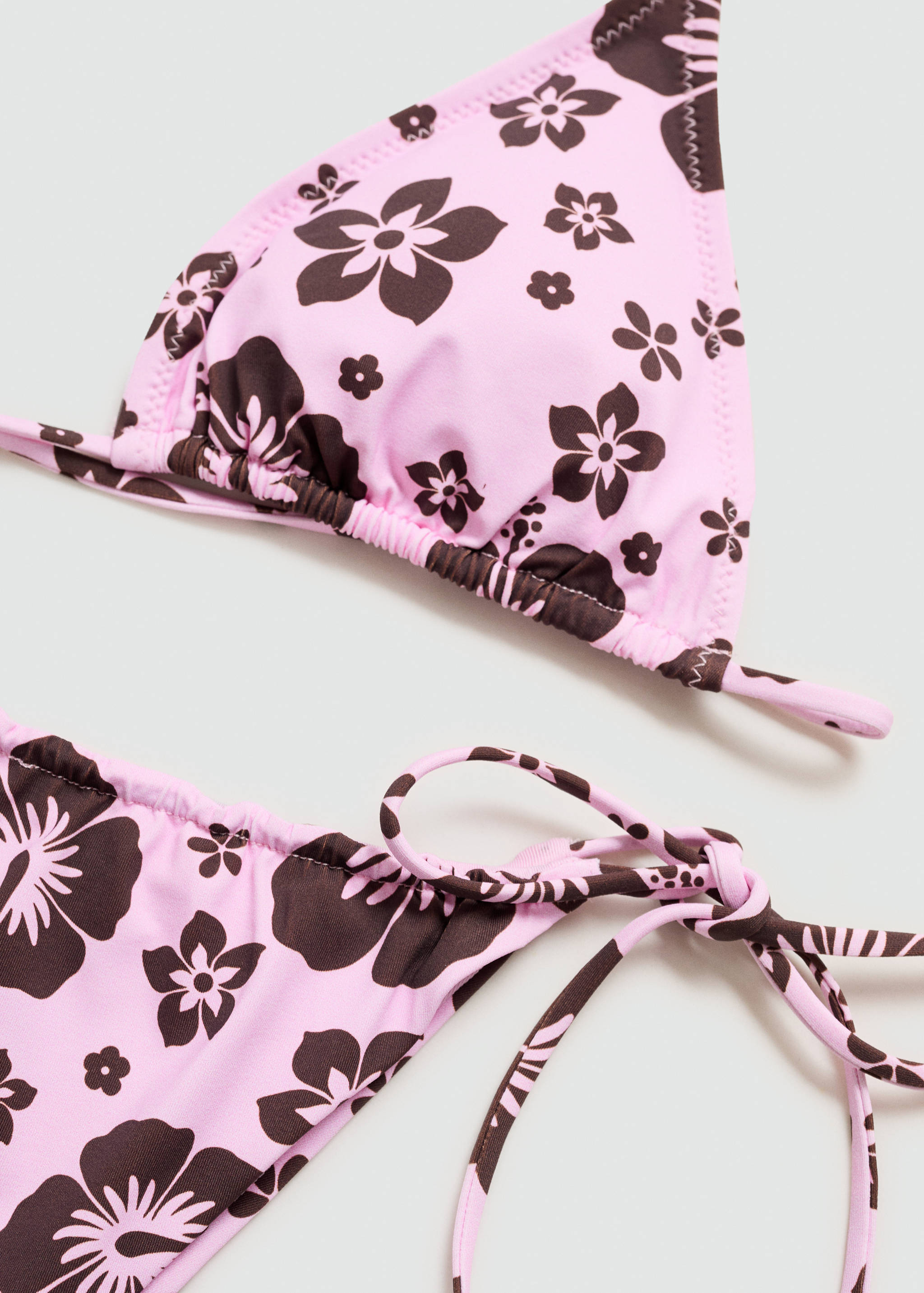 Floral-print bikini bottoms - Details of the article 8