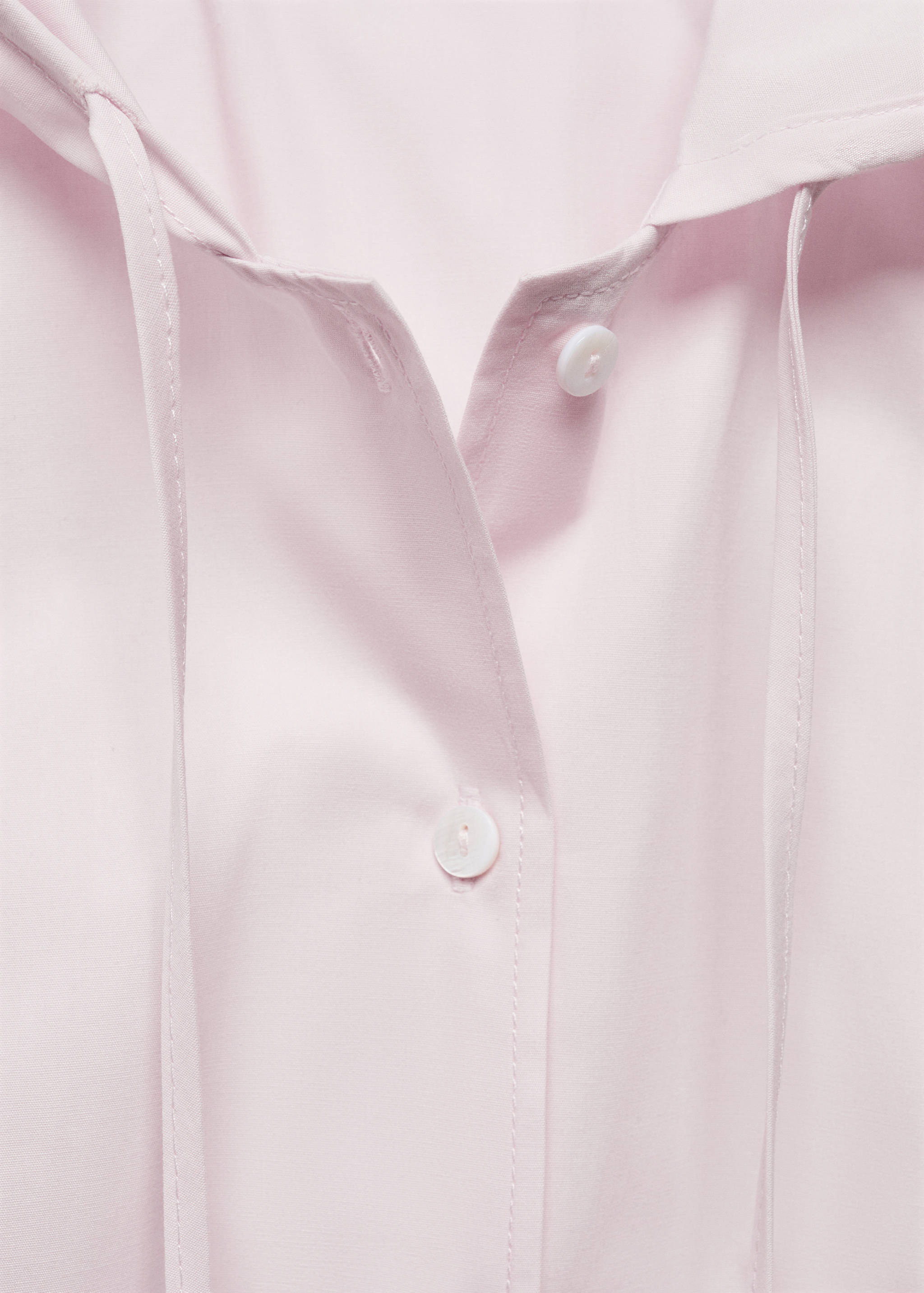 Sleeveless hooded shirt - Details of the article 8