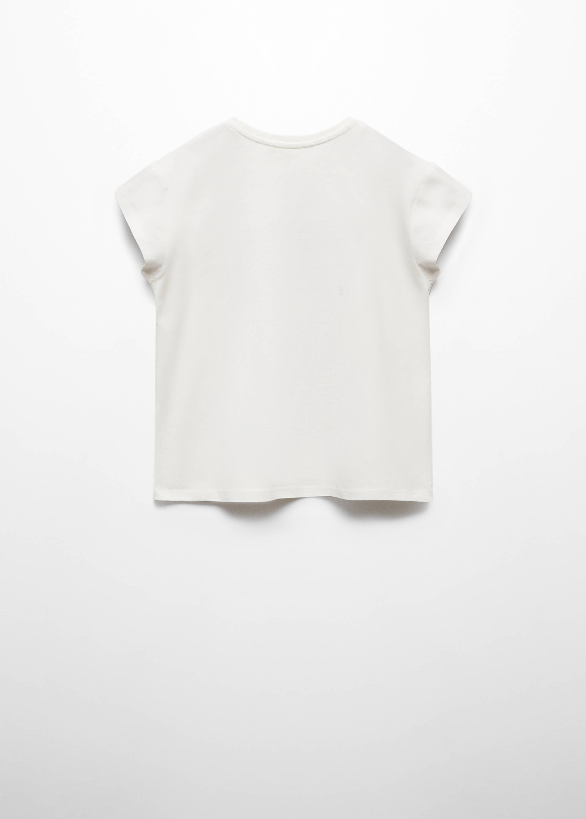 Maglietta stampa paillettes - Retro dell'articolo