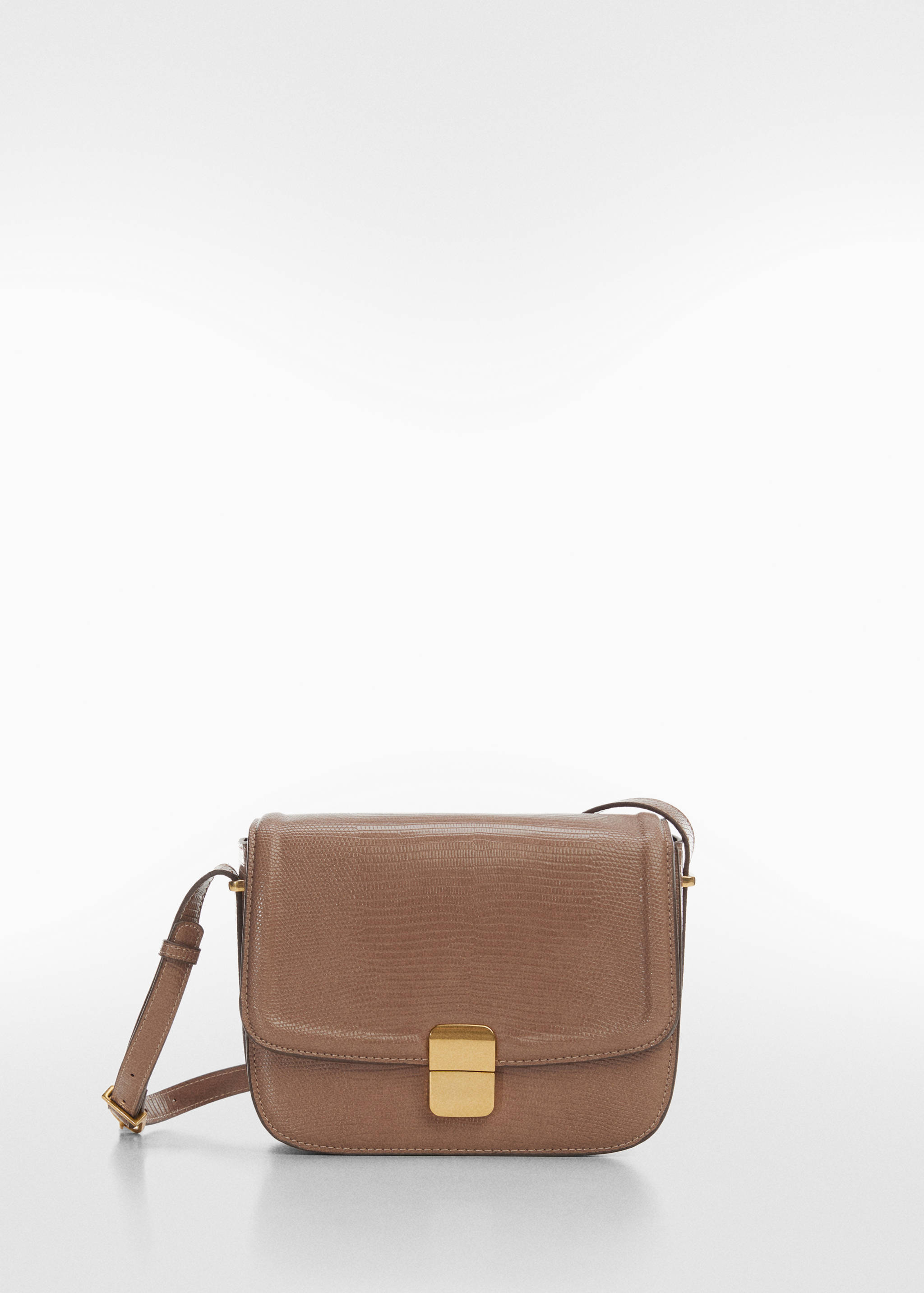 Tasche mit Umschlag mit Animal-Print-Effekt - Artikel ohne Model