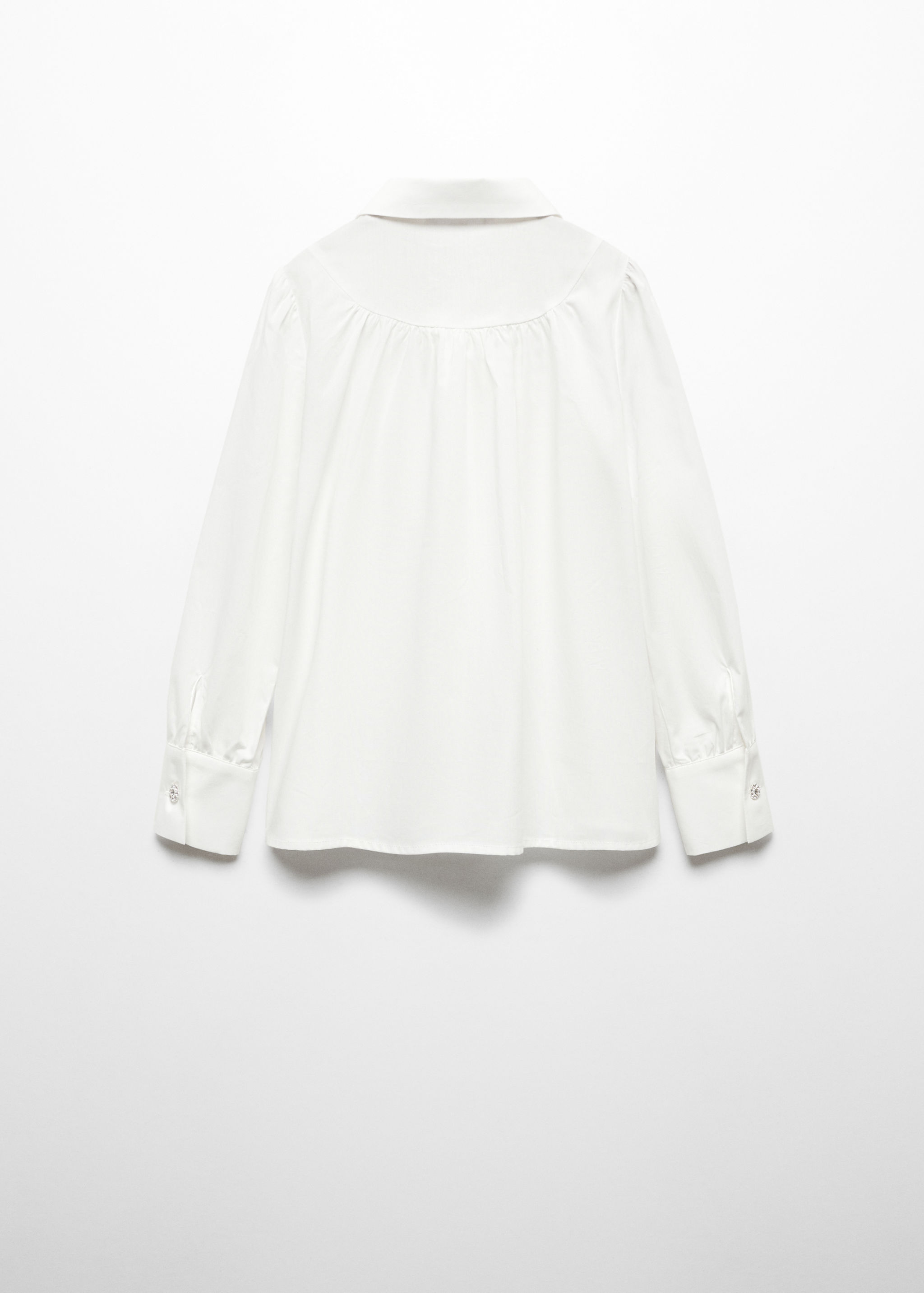 Camisa de colarinho abotoado - Verso do artigo