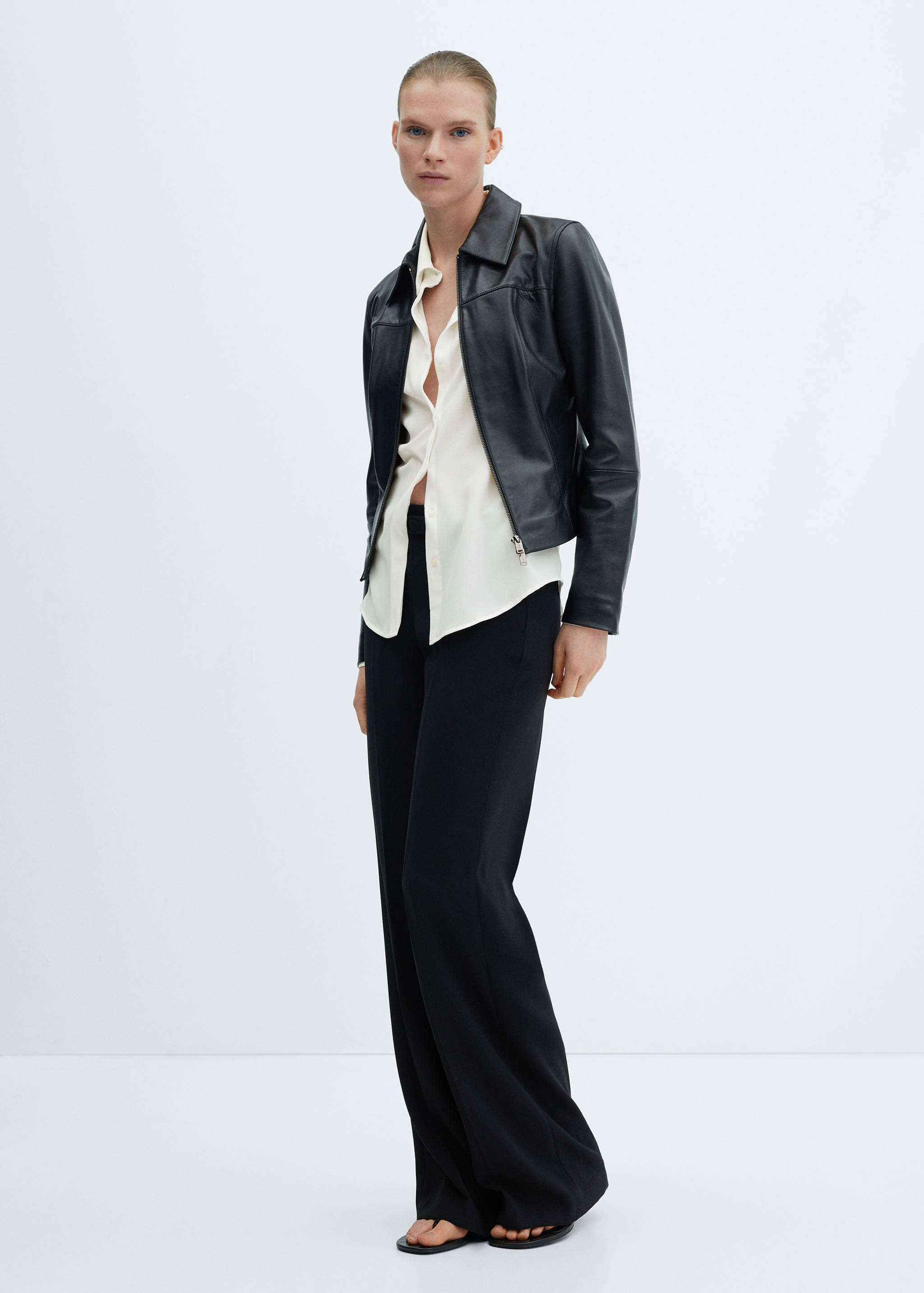 Camisa fluida regular fit - Plano geral