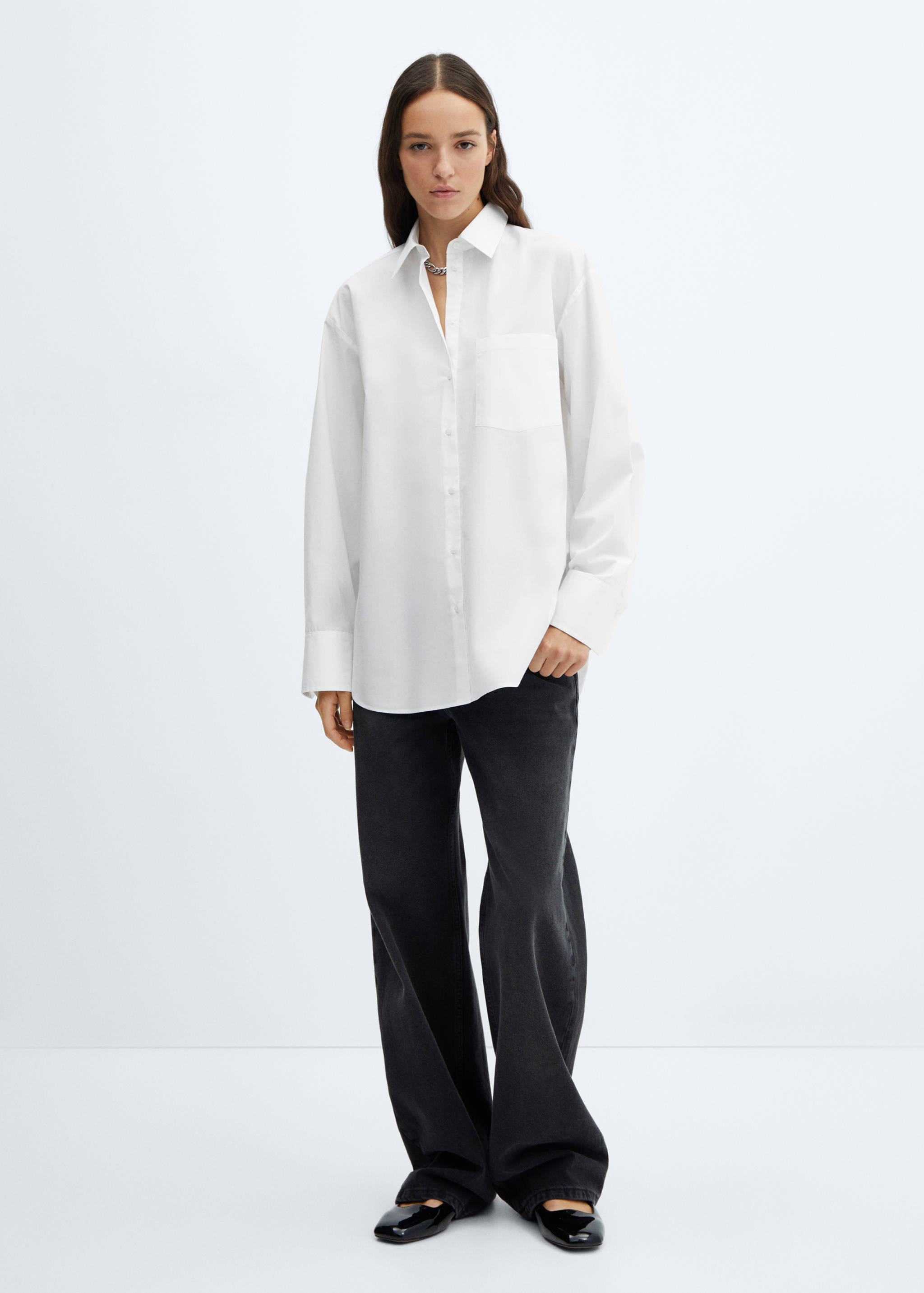 Pocket oversize shirt - General plane