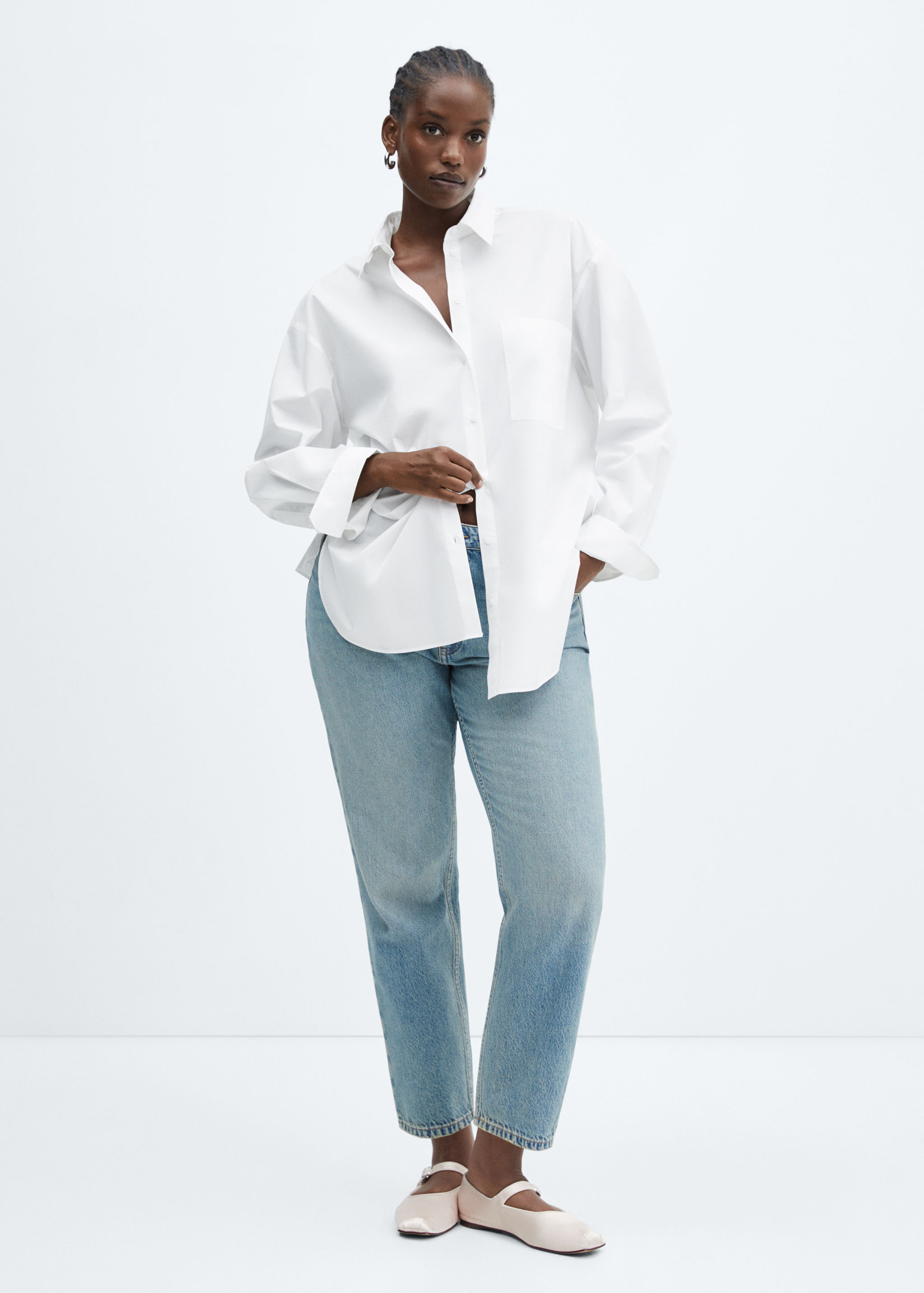 Camisa oversize butxaca - Detall de l'article 3