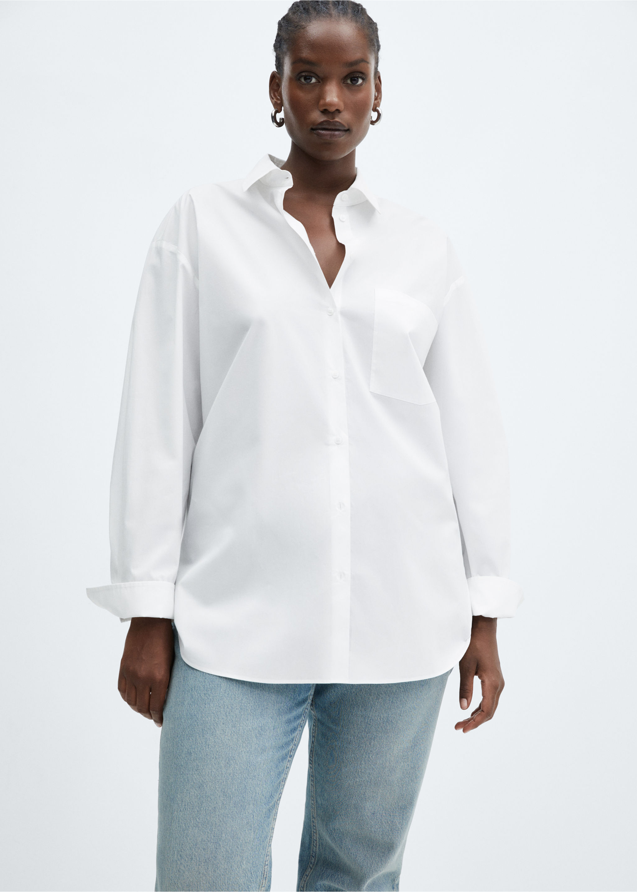 Pocket oversize shirt - Details of the article 5