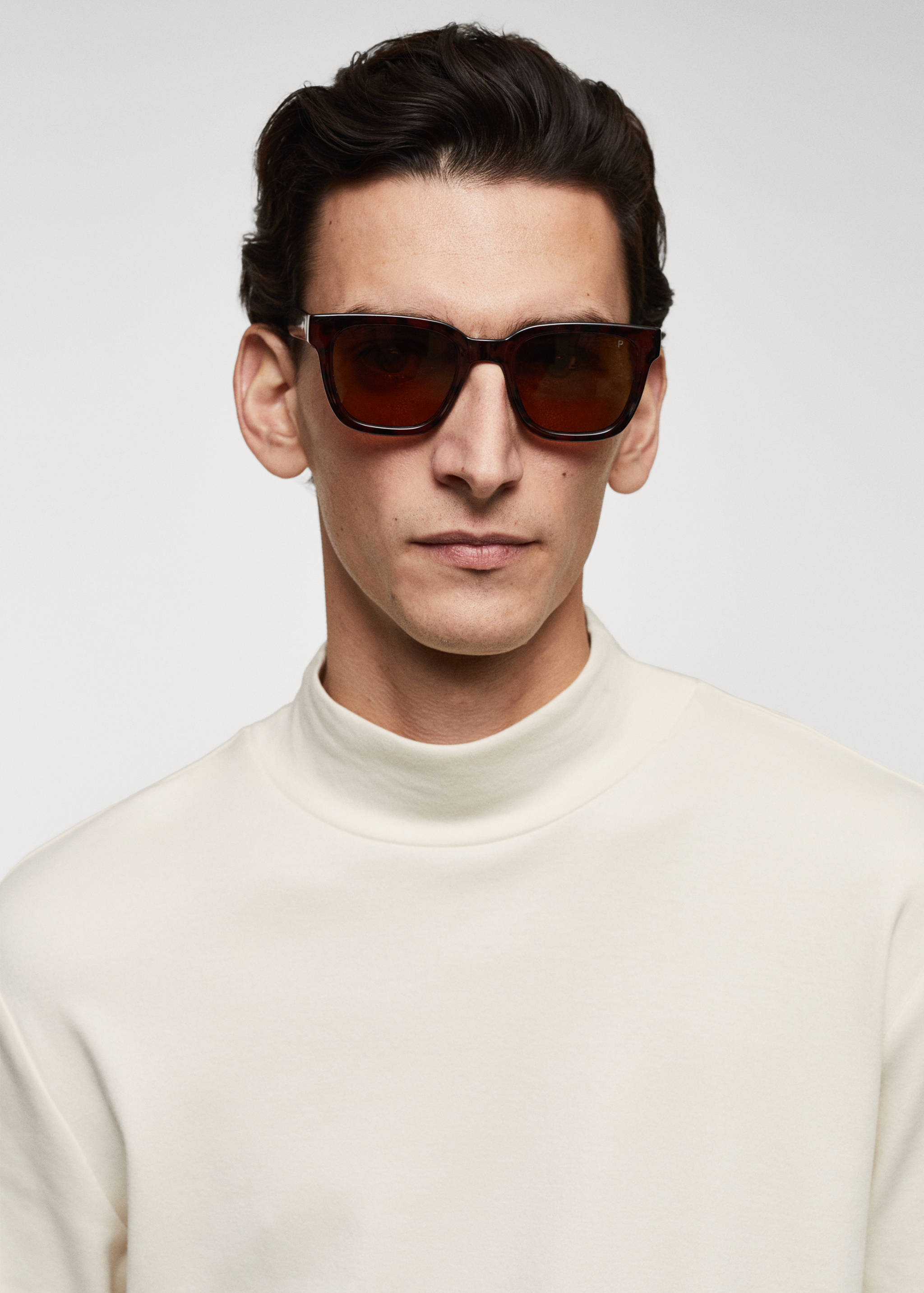 Perkins-neck long-sleeved t-shirt - Details of the article 1