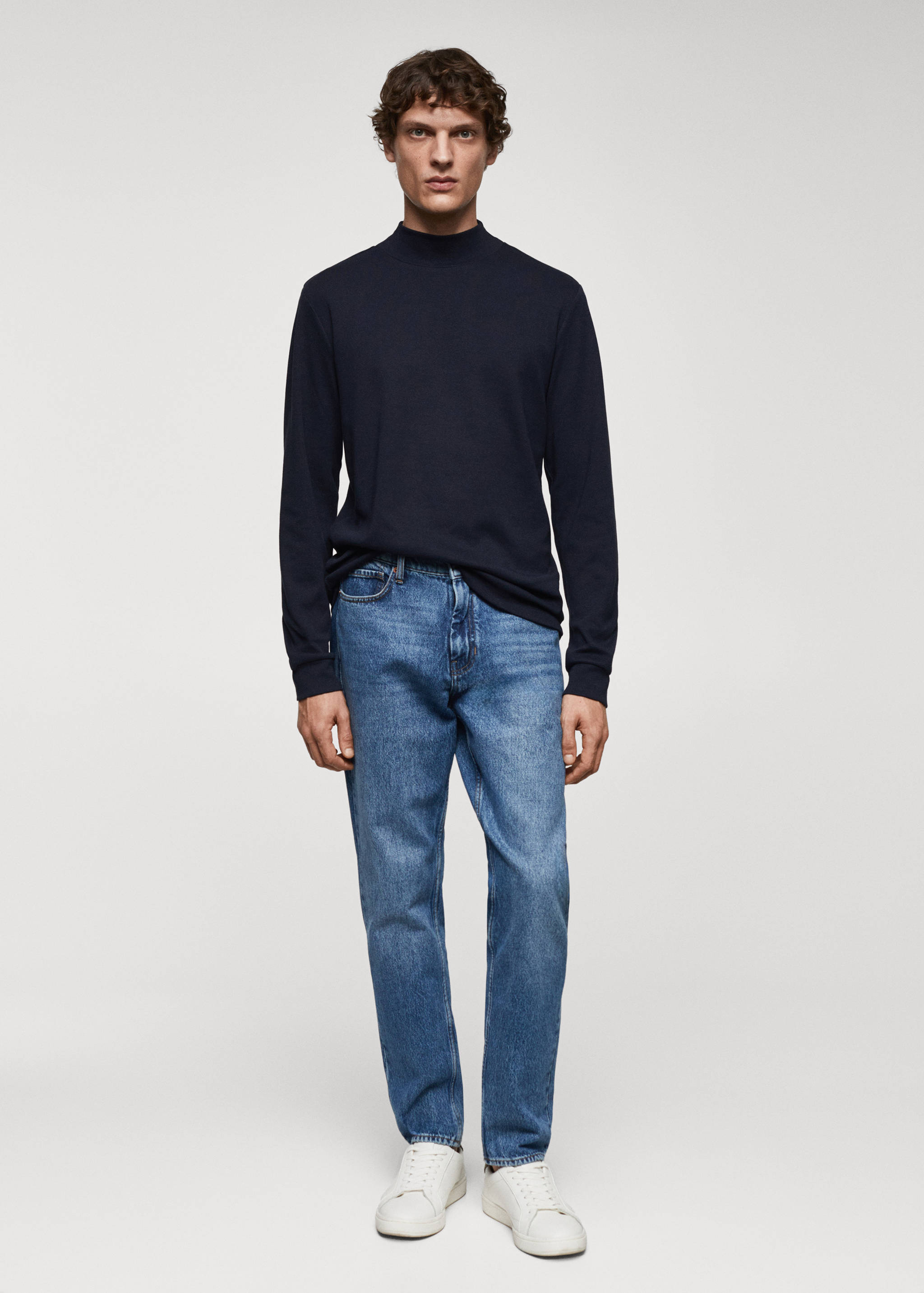 Perkins-neck long-sleeved t-shirt - General plane