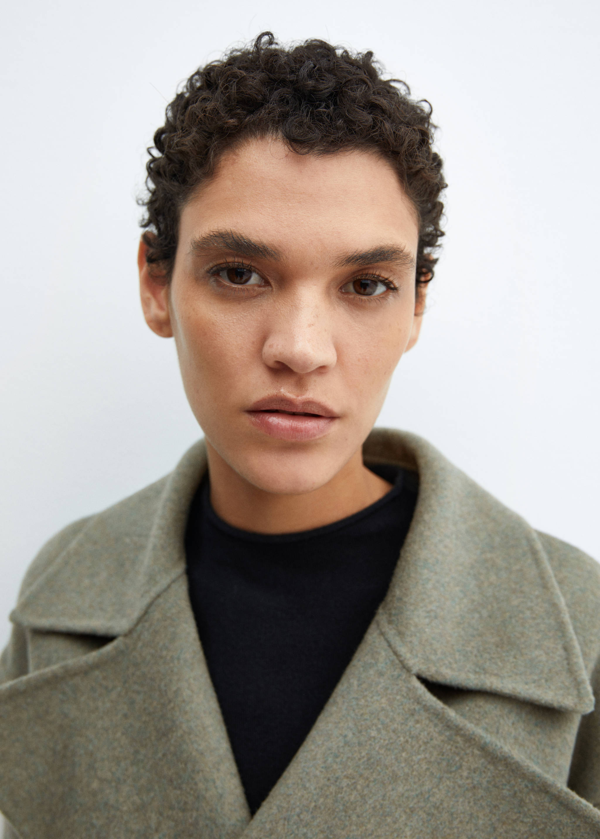 Abrigo lana cinturón - Detalle del artículo 1