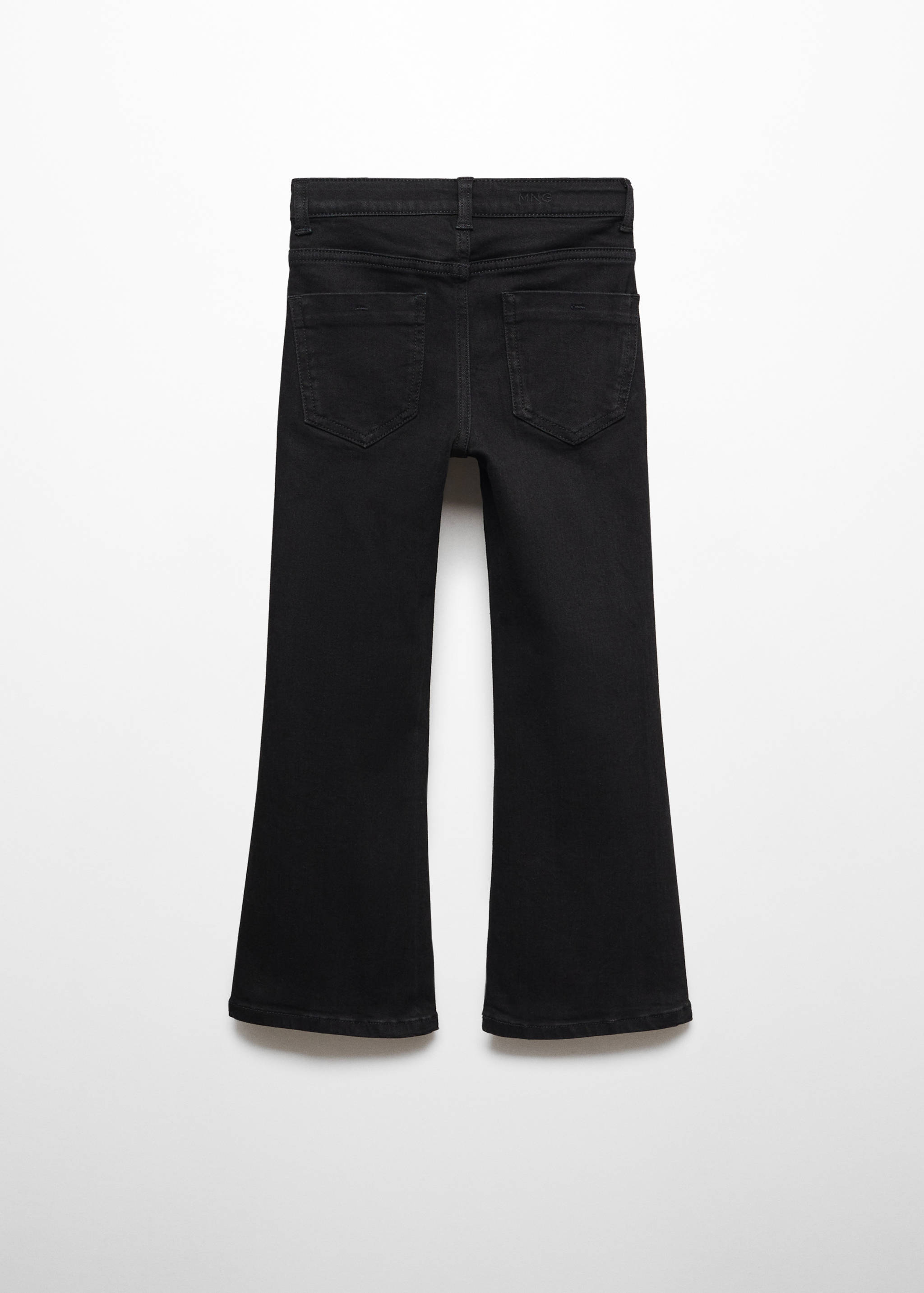 Flared Jeans mit Taschen - Rückseite des Artikels