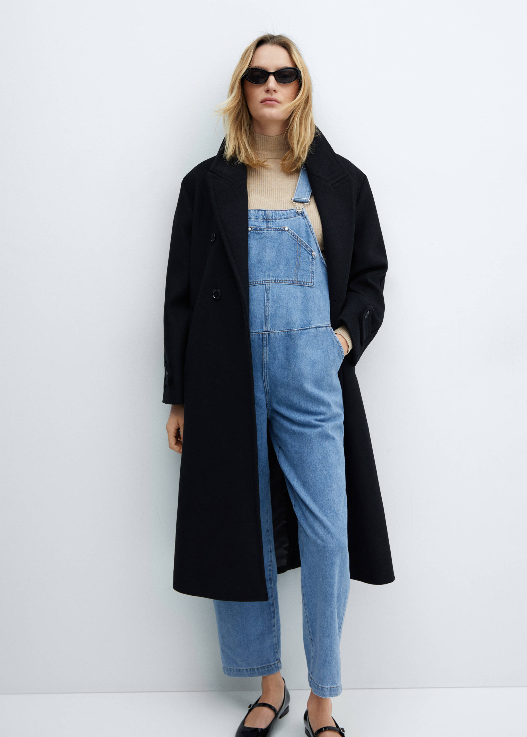 Umstands-Latzhose aus Jeans - Detail des Artikels 2