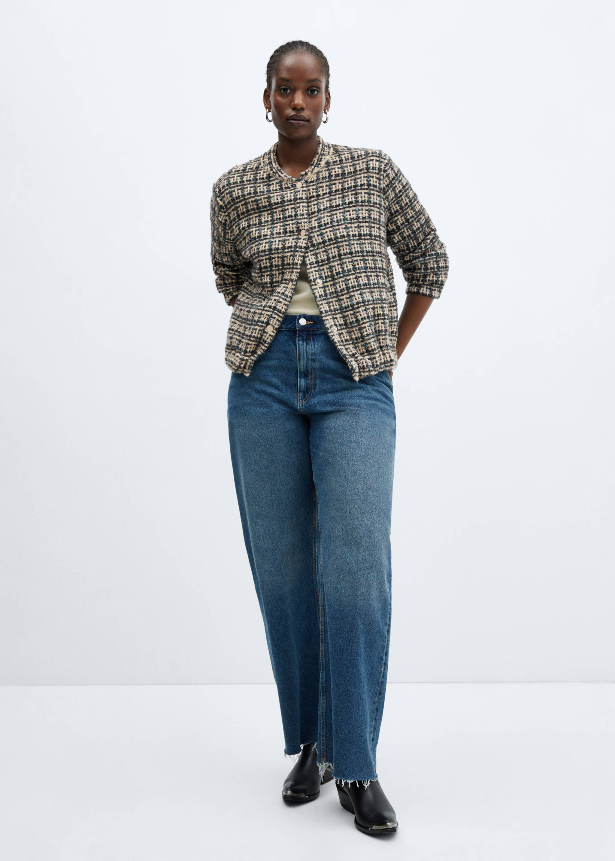 Tweed bomberjack - Detail van het artikel 3