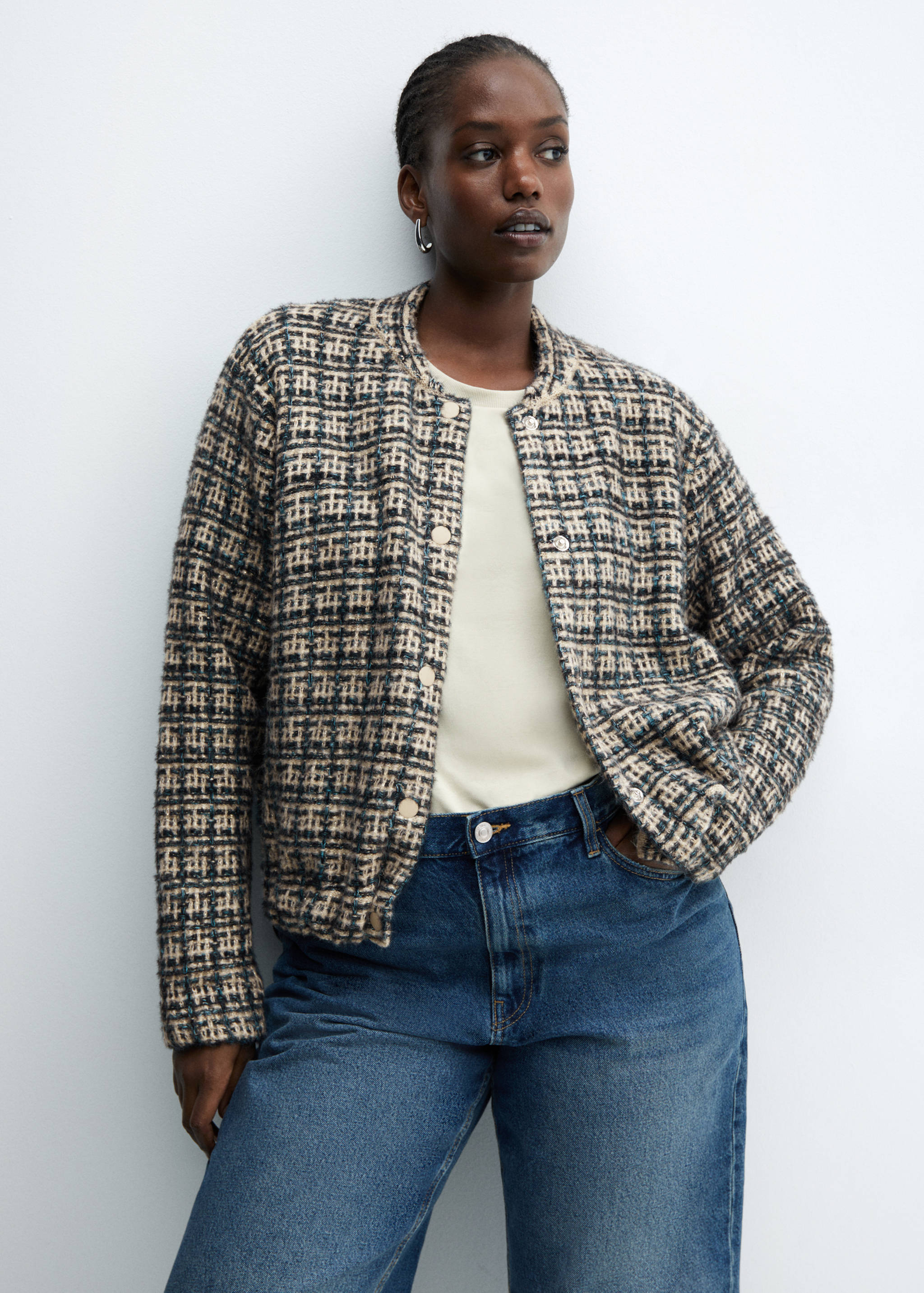 Tweed bomberjack - Detail van het artikel 5