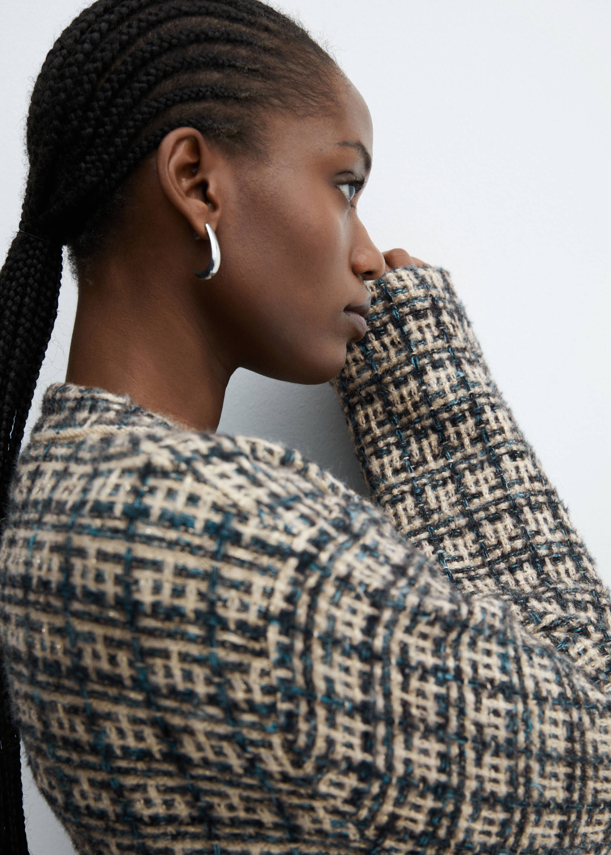 Tweed bomberjack - Detail van het artikel 4