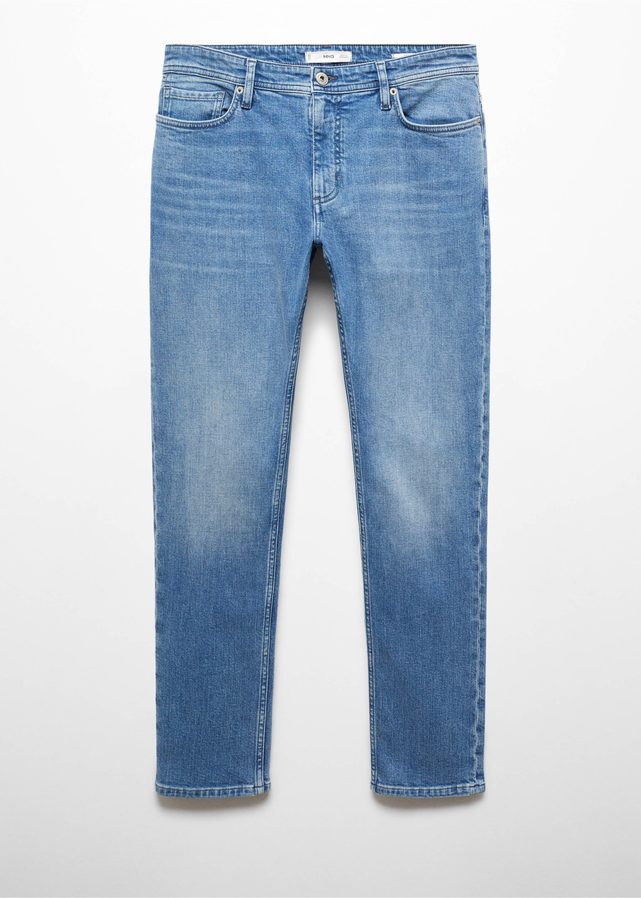 Jan slim-fit jeans - Article without model, Medium Blue. Ref: 67030620-00.