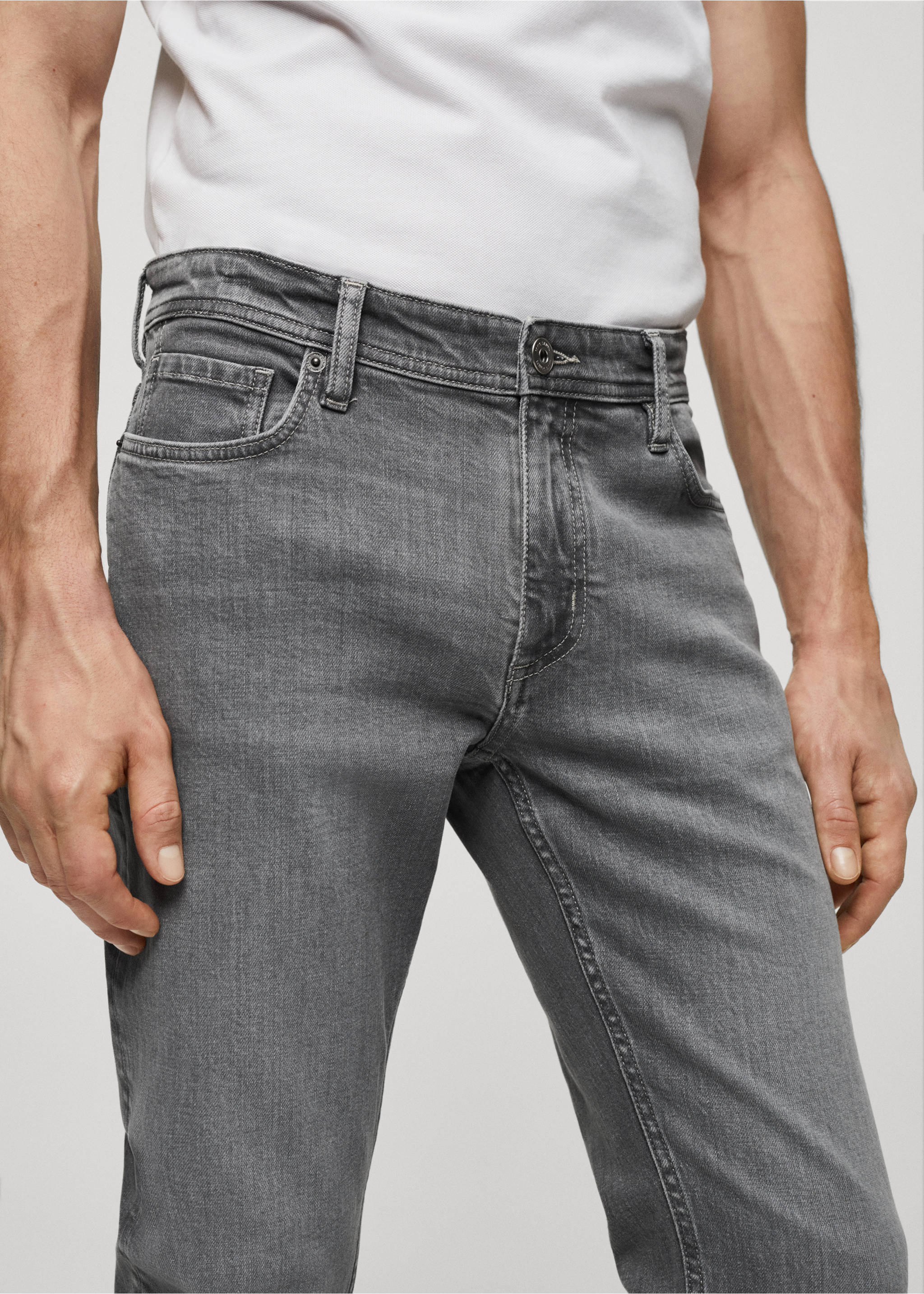 Slim Fit-Jeans Jan - Detail des Artikels 1, Denim Grau. Ref: 67030624-00.
