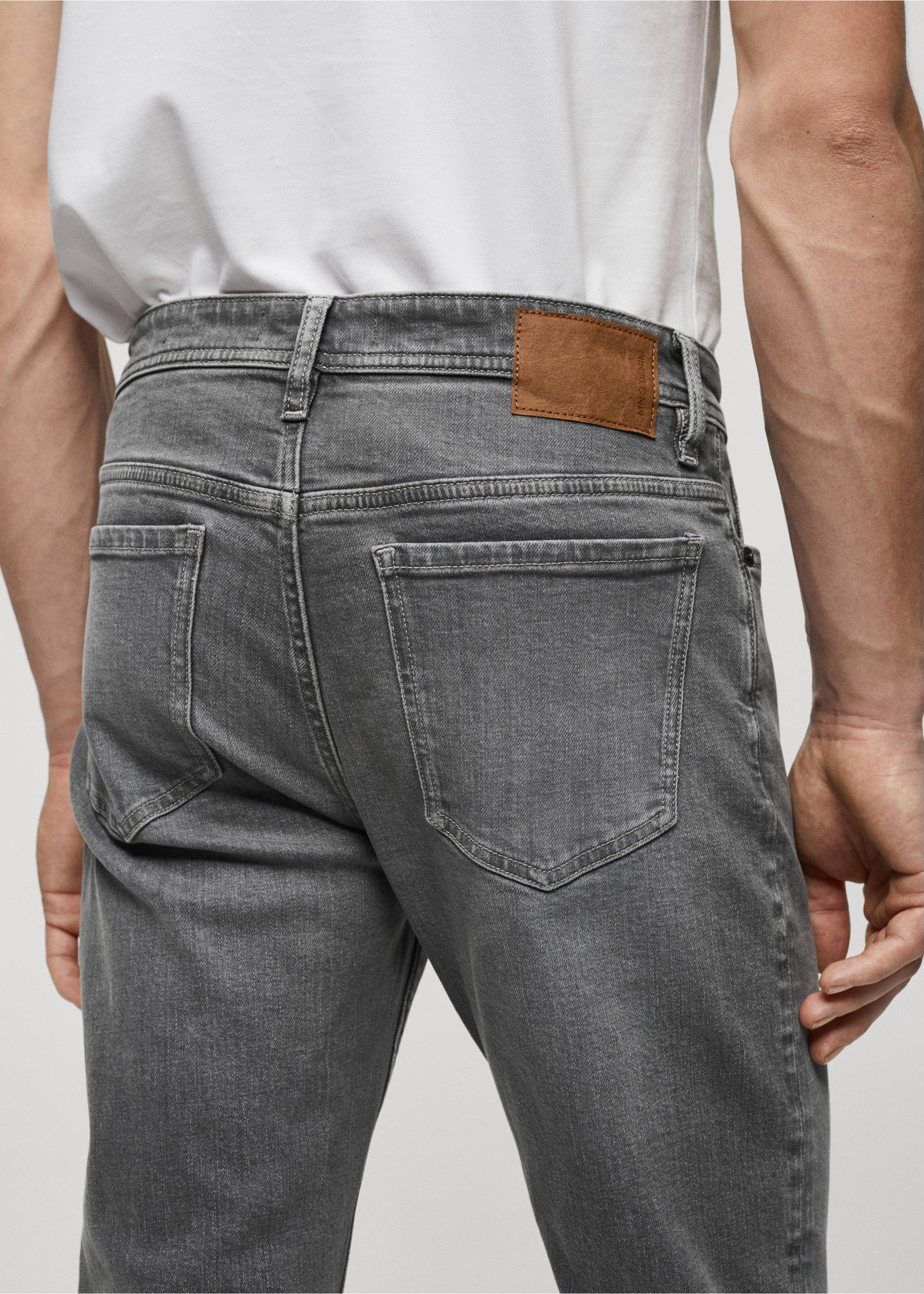 Slim Fit-Jeans Jan - Detail des Artikels 4, Denim Grau. Ref: 67030624-00.