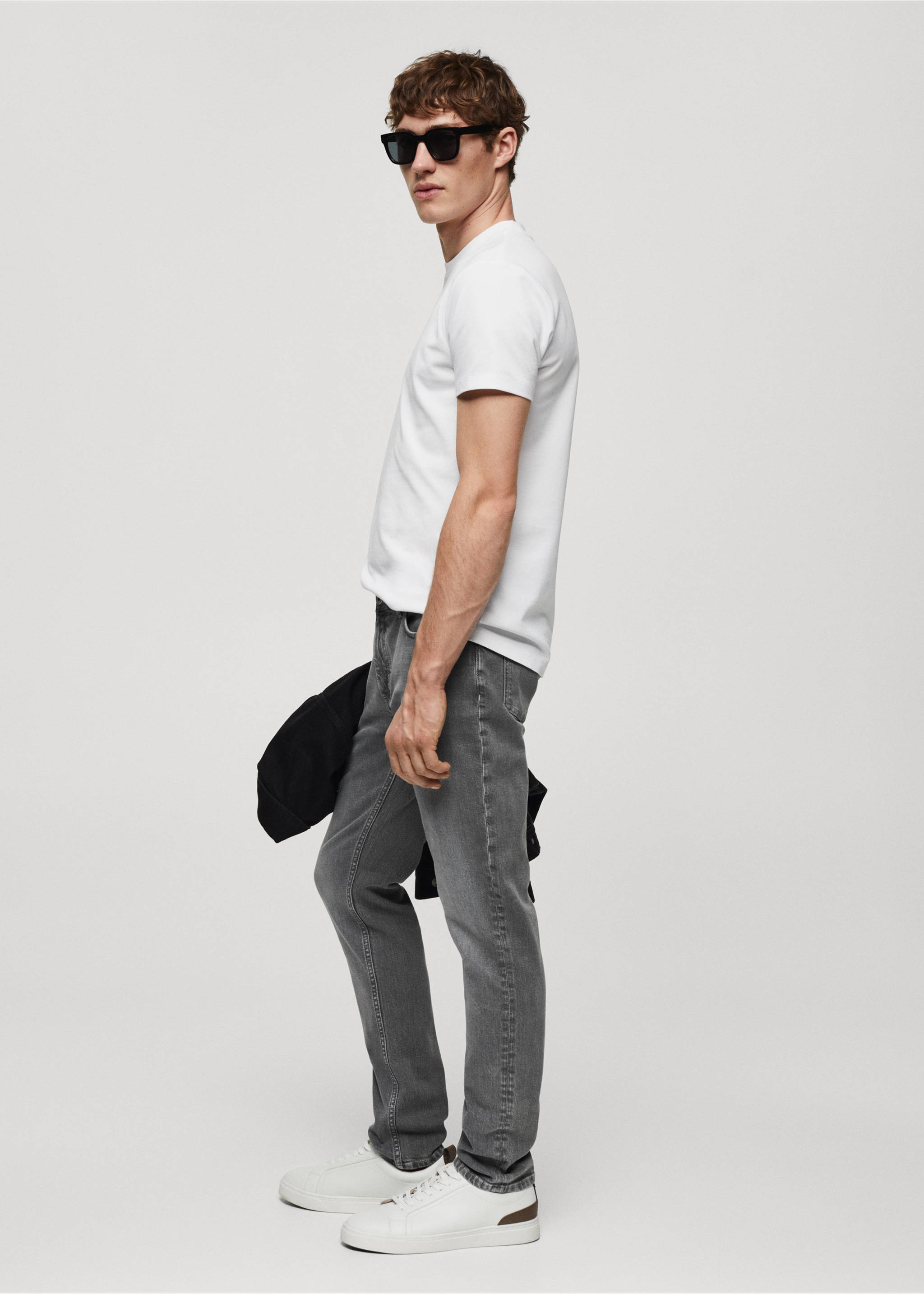 Slim Fit-Jeans Jan - Detail des Artikels 2, Denim Grau. Ref: 67030624-00.