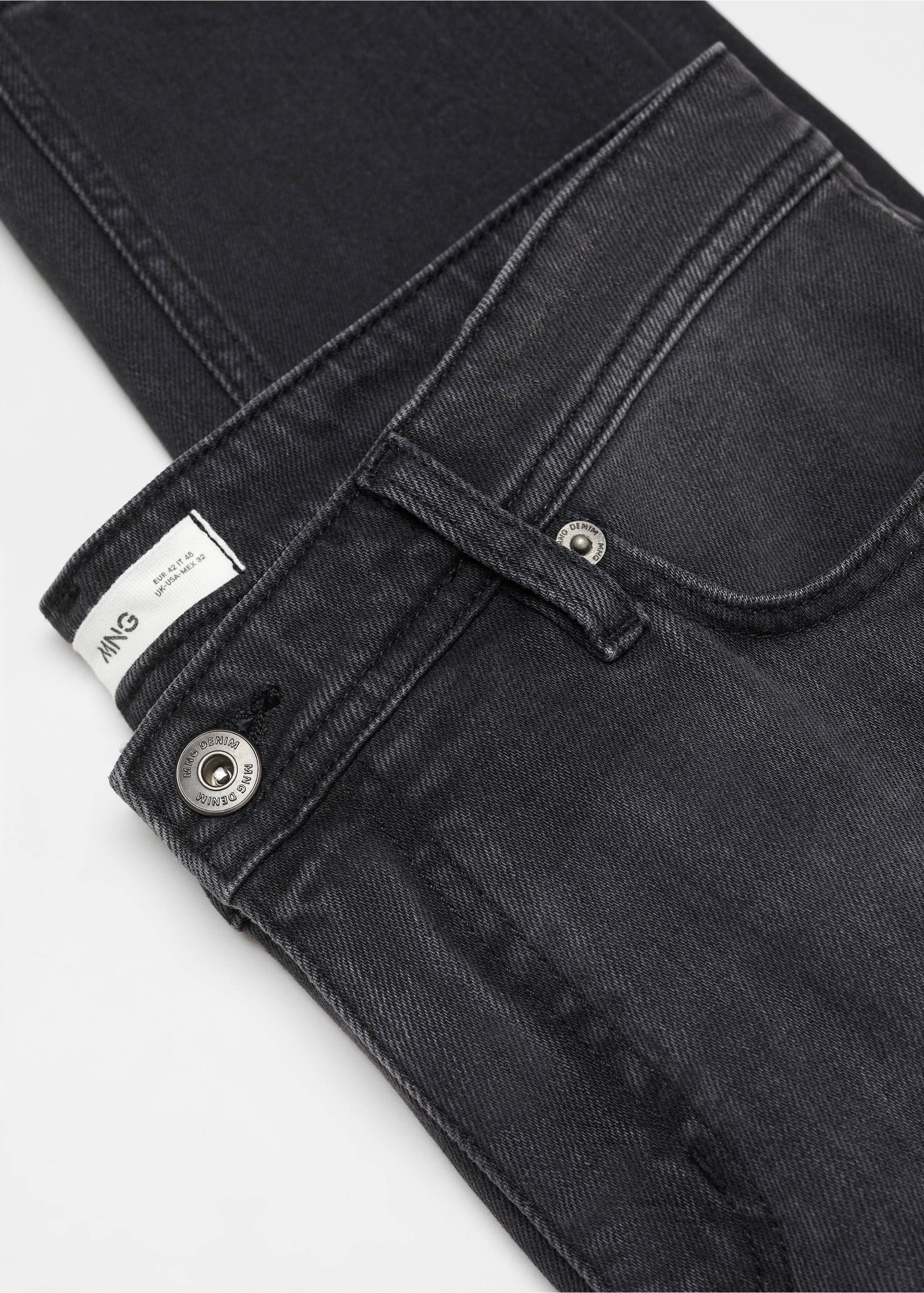Jan slim-fit jeans - Details of the article 8, Open Grey. Ref: 67030625-00.