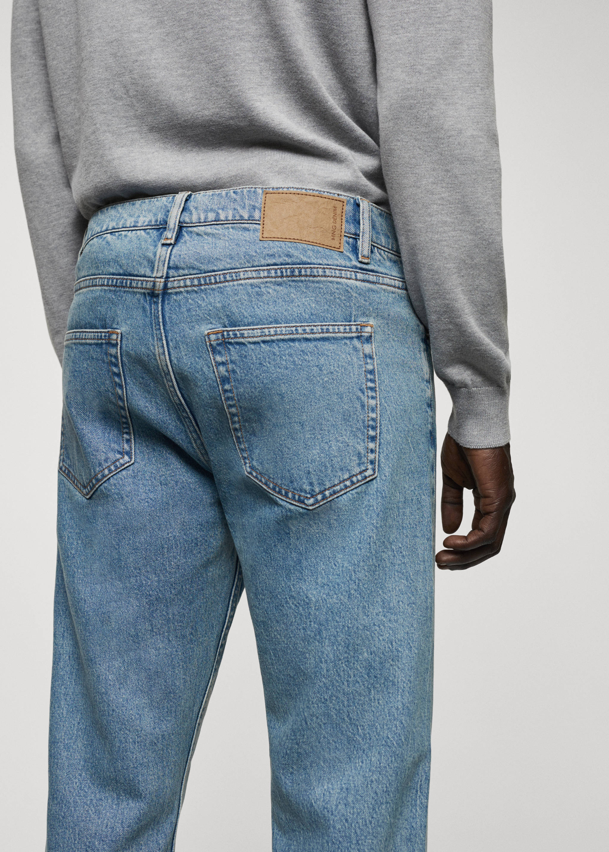 Tapered-fit jeans - Details of the article 4