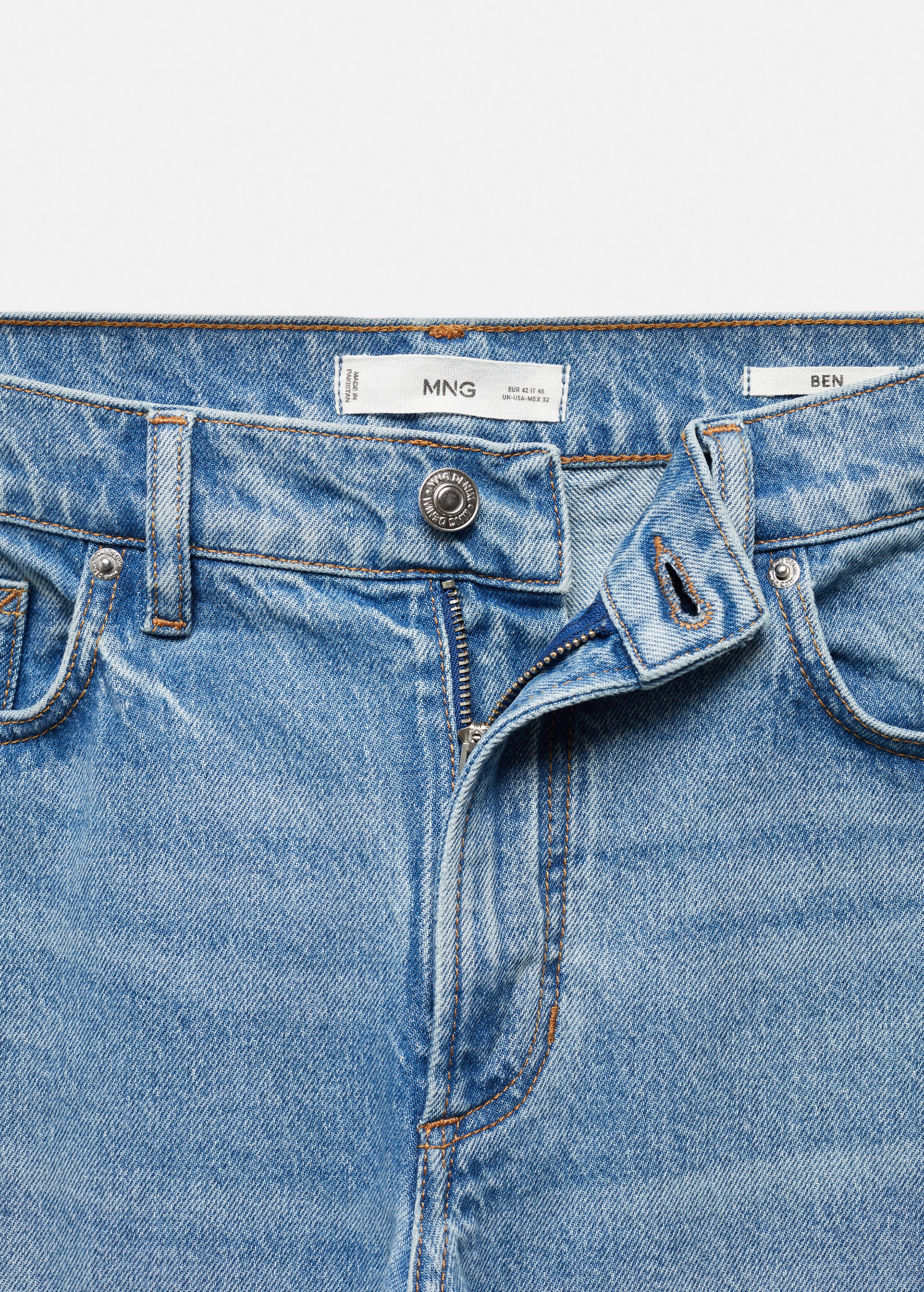 Tapered-fit jeans - Details of the article 8