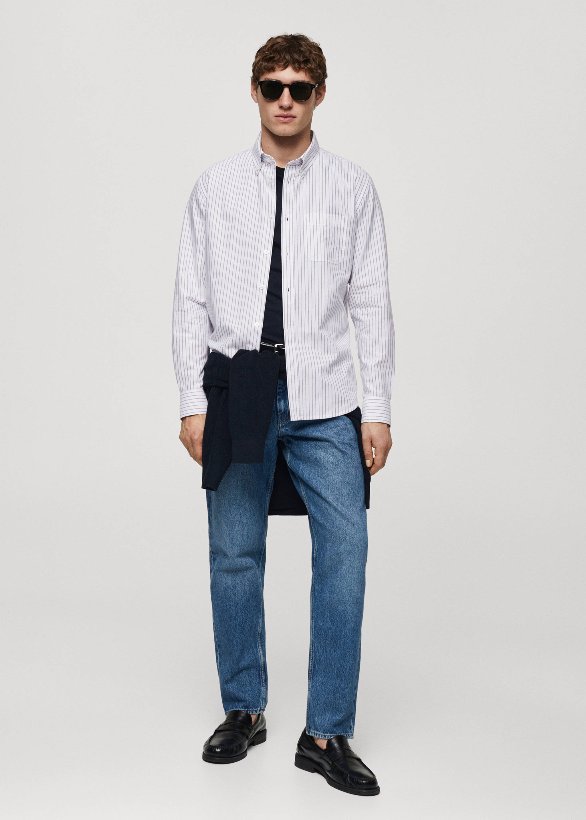 100% cotton kodak striped shirt - General plane