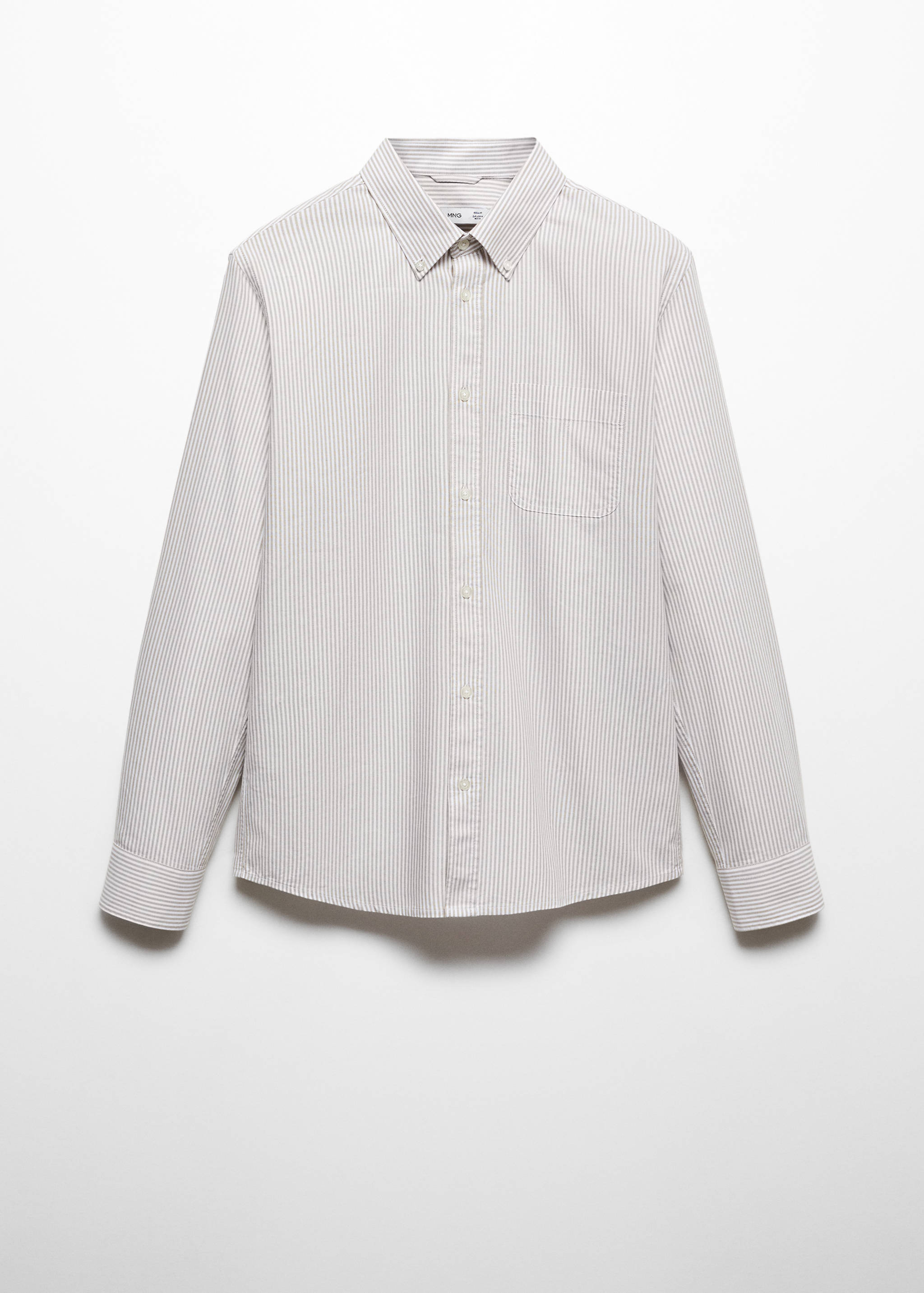 100% cotton kodak striped shirt - Article without model