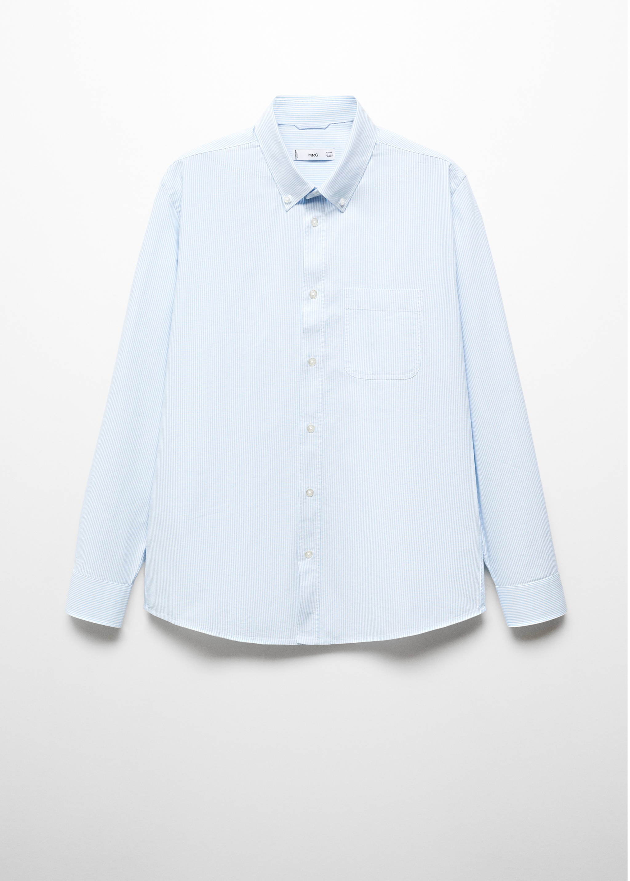 100% cotton kodak striped shirt - Article without model