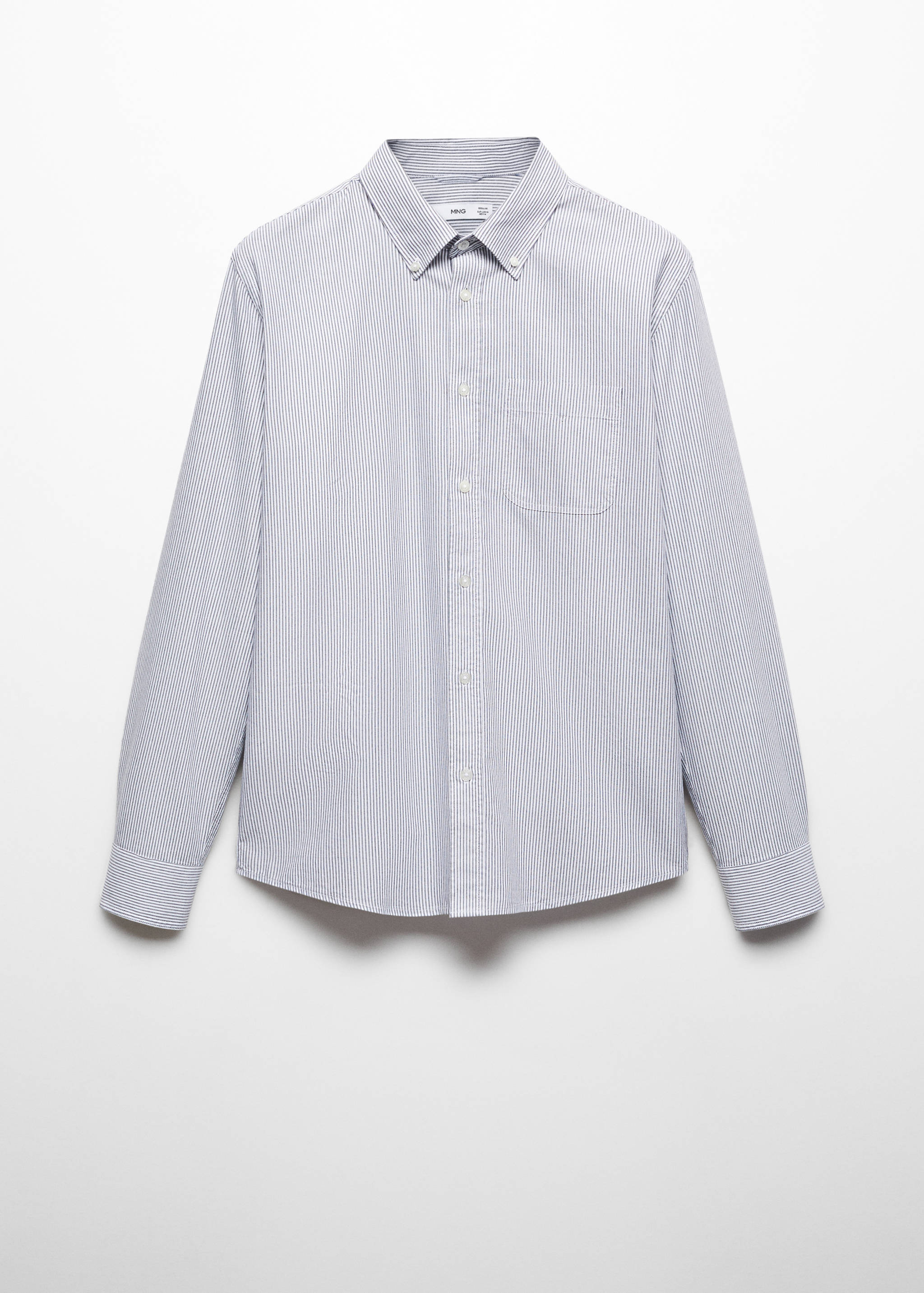 100% cotton kodak striped shirt - Article without model