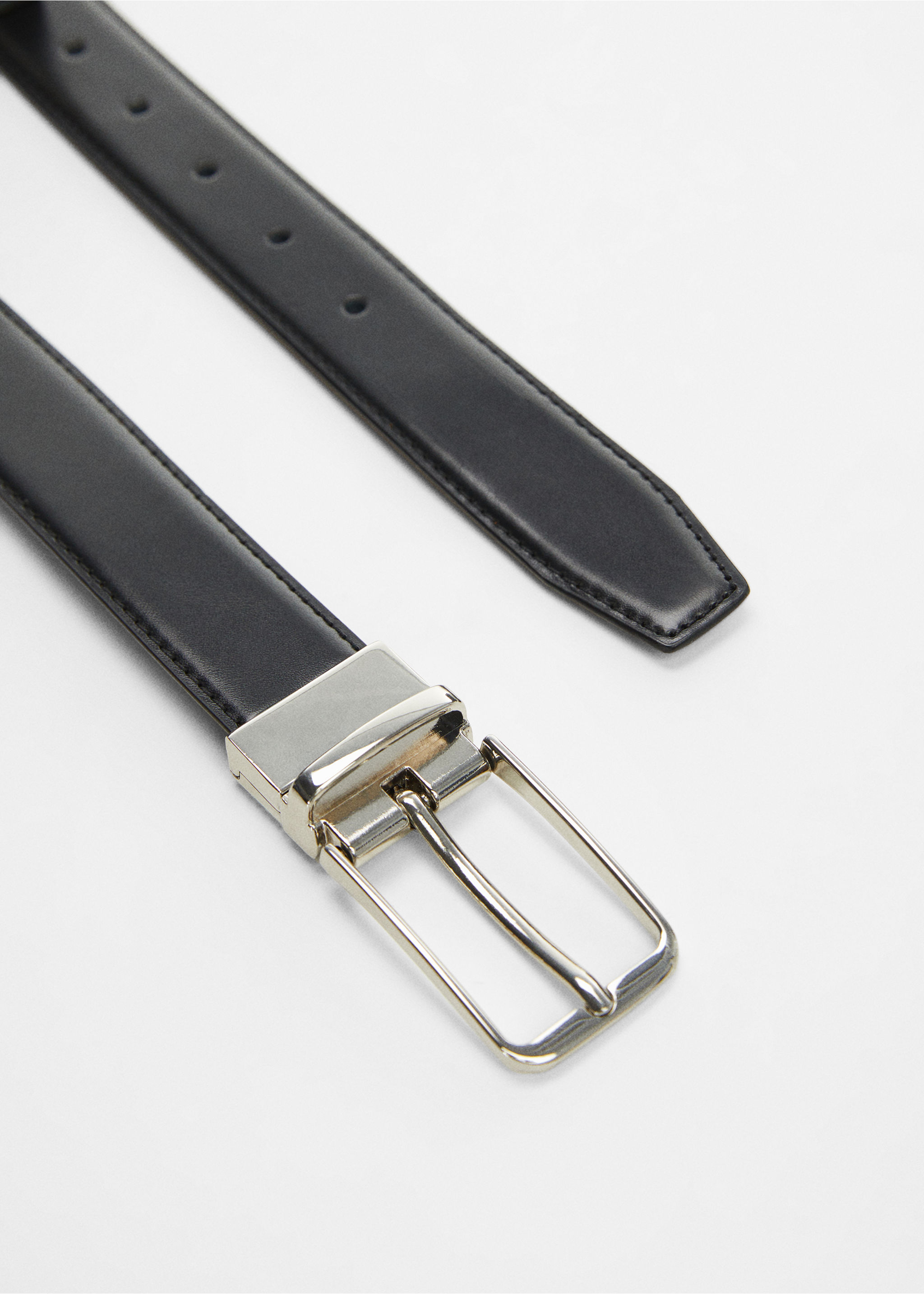 Leather reversible belt - Details of the article 1