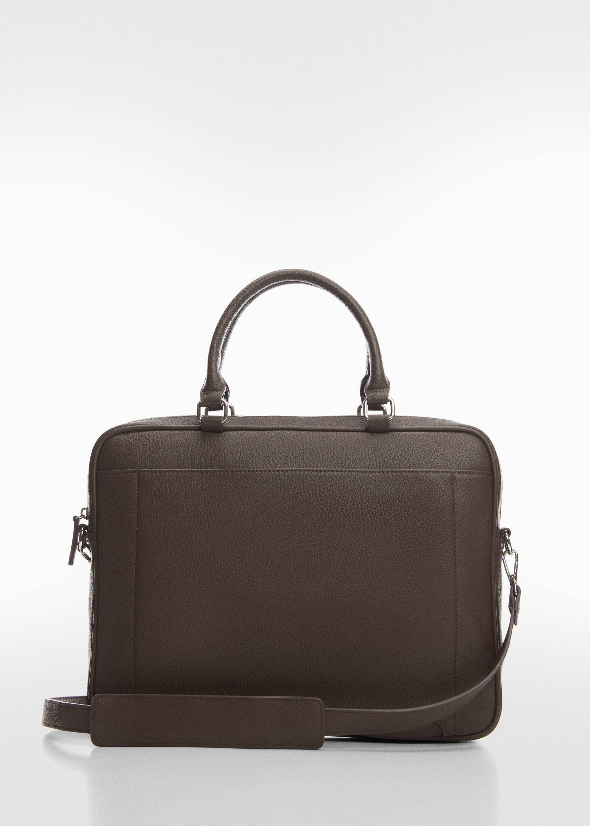 Faux-leather briefcase - Article without model