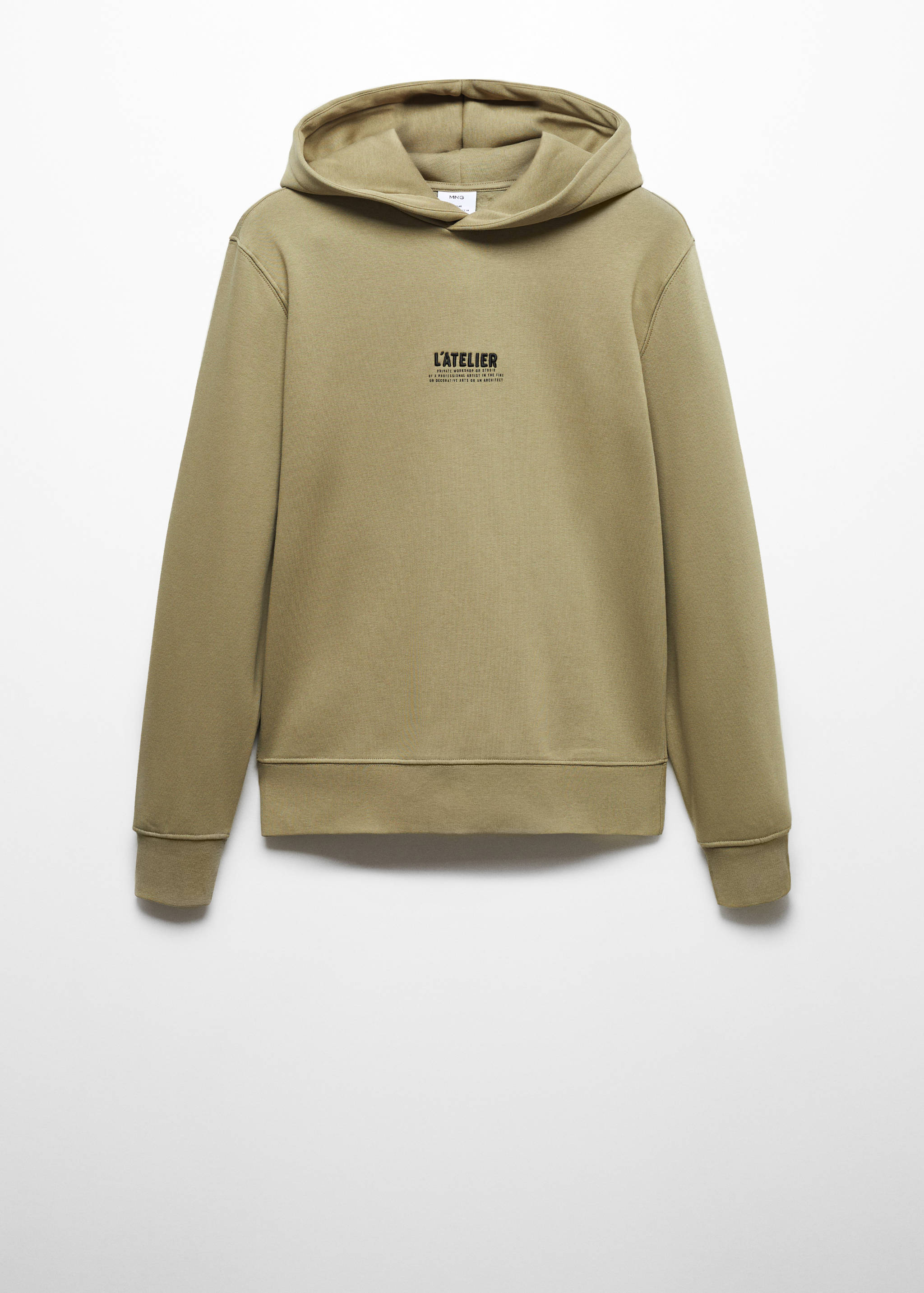 Kapuzenpullover mit Stickerei - Artikel ohne Model