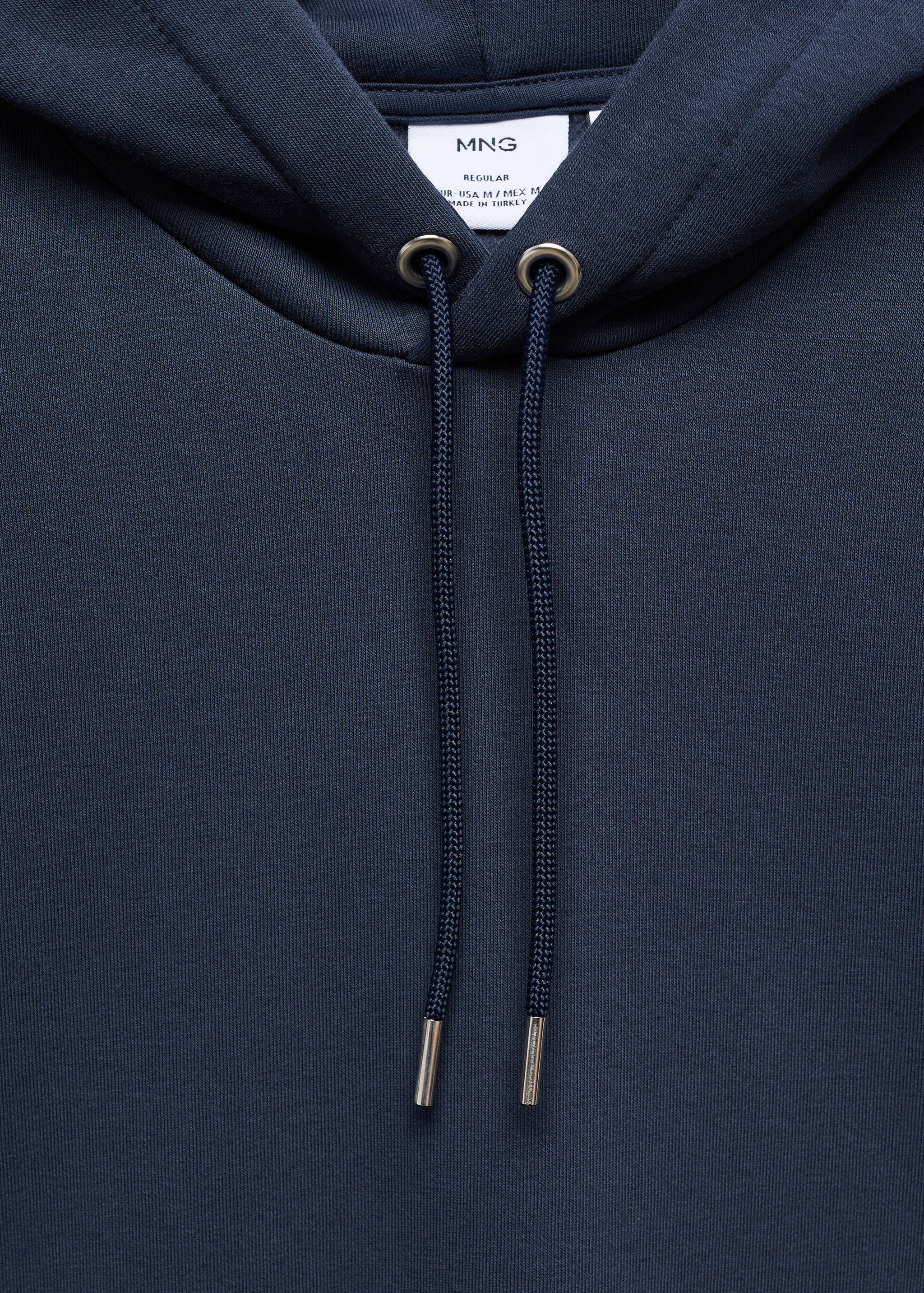 Känguru-Sweatshirt aus Baumwoll mit Kapuze - Detail des Artikels 8