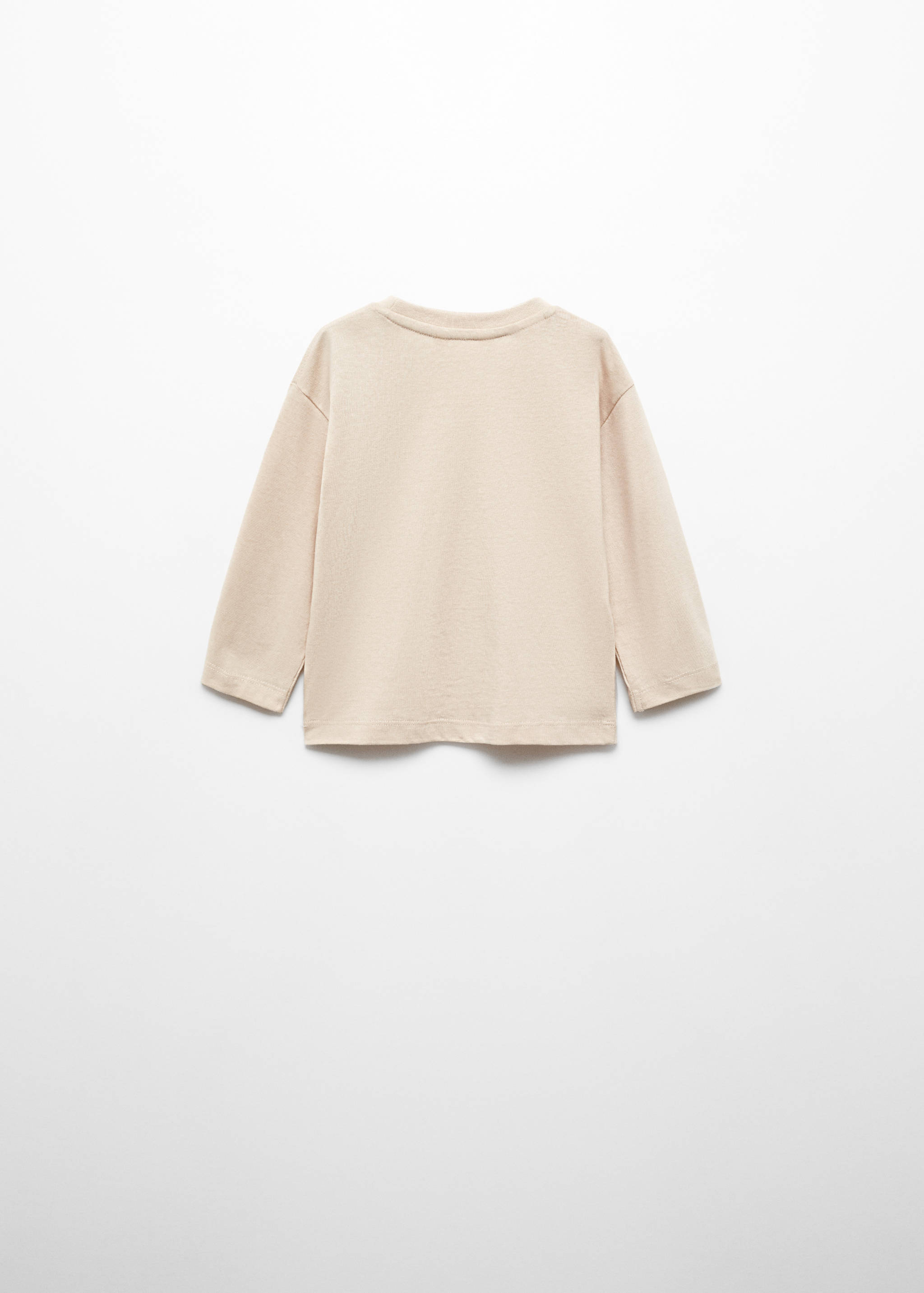 Cotton printed T-shirt - Reverse of the article