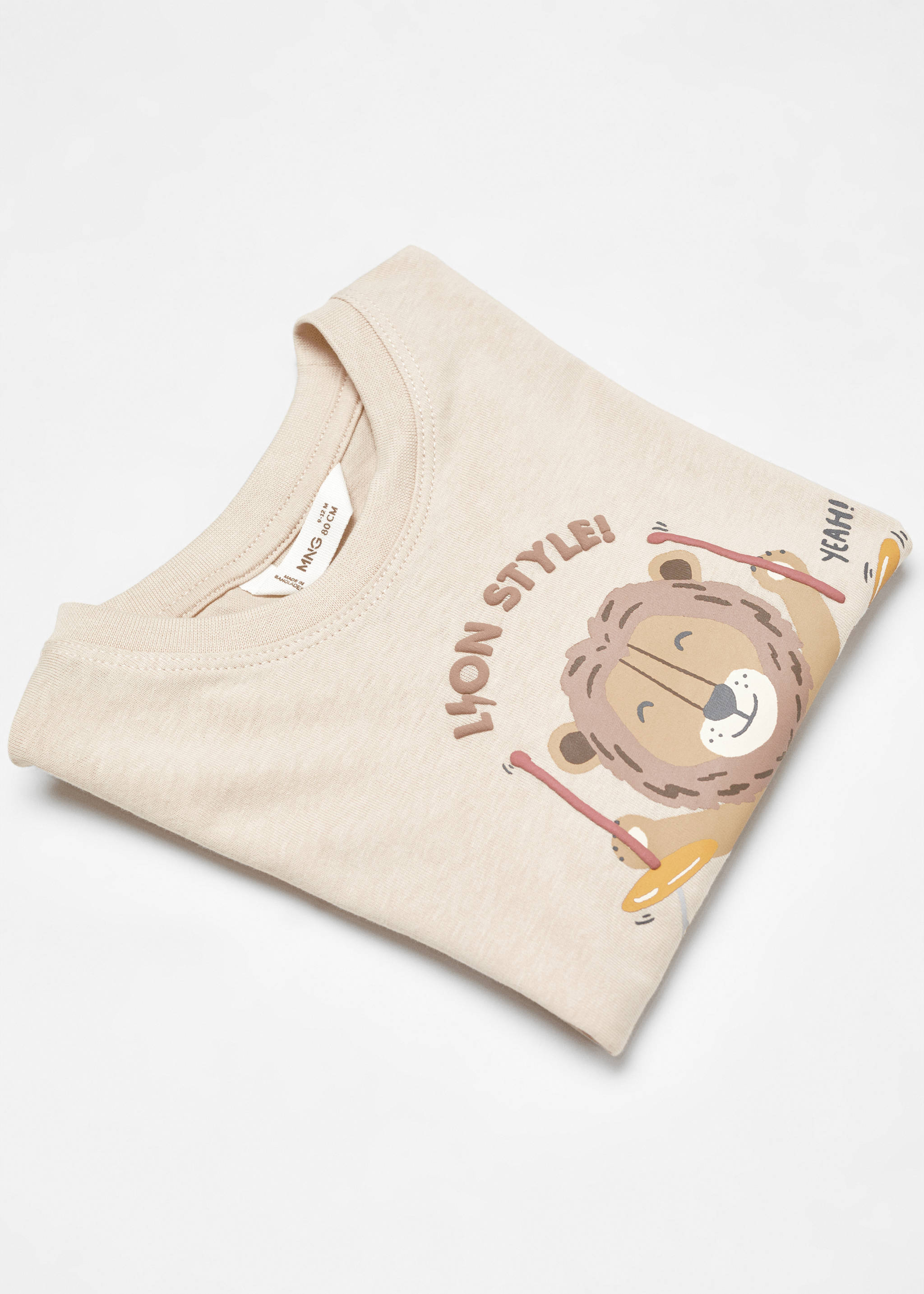 Cotton printed T-shirt - Details of the article 8