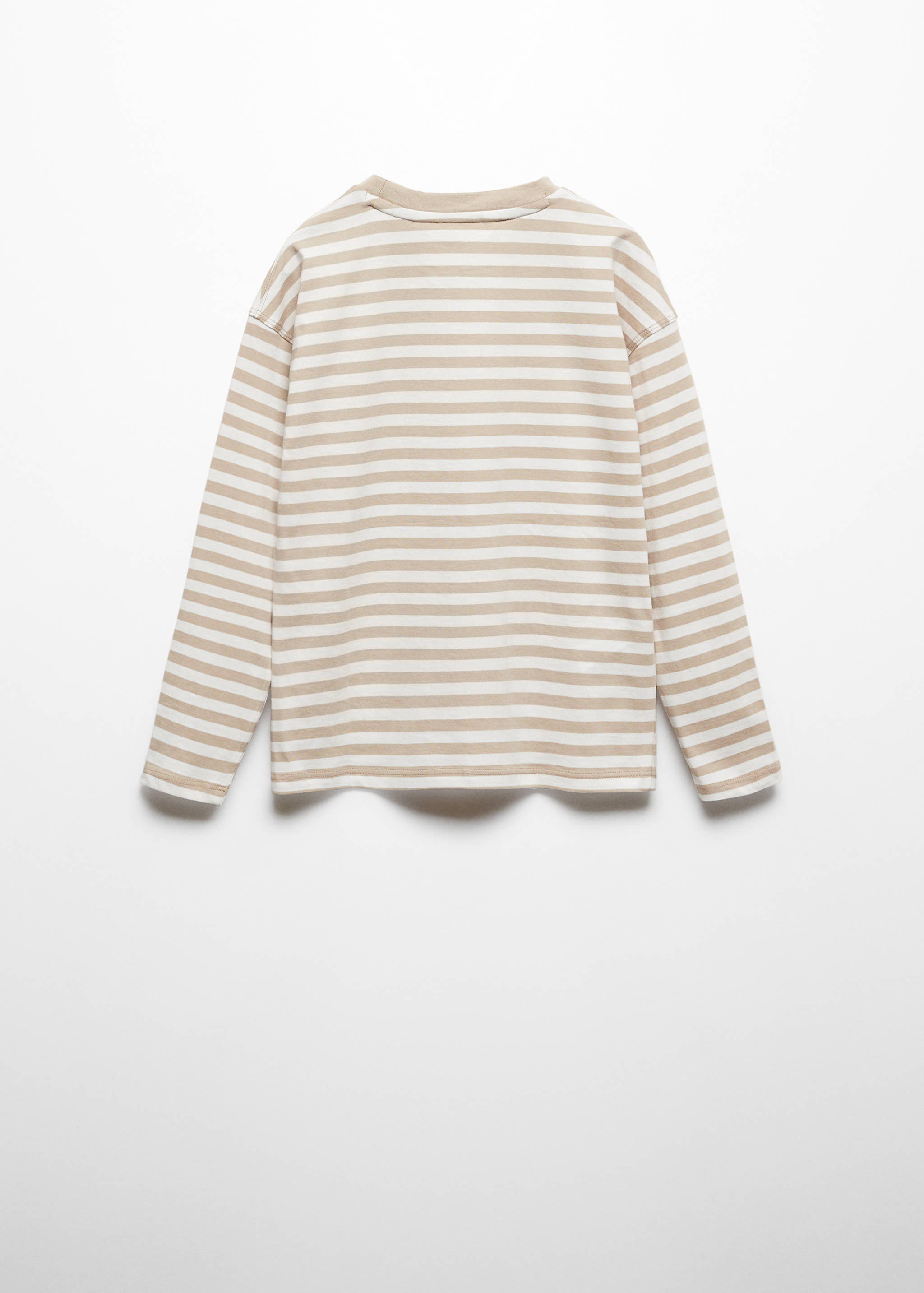 Samarreta màniga llarga ratlles - Revers de l'article