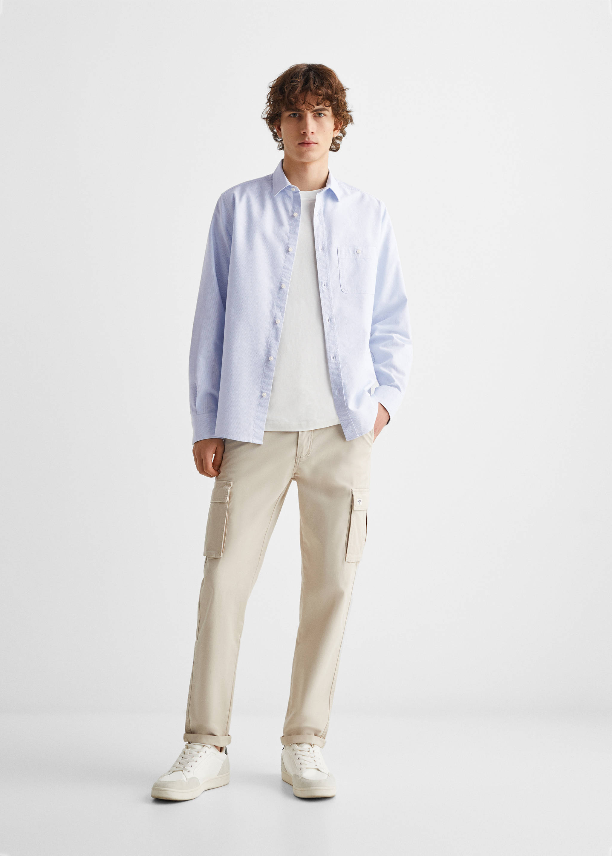 Camisa Oxford algodón - Plano general