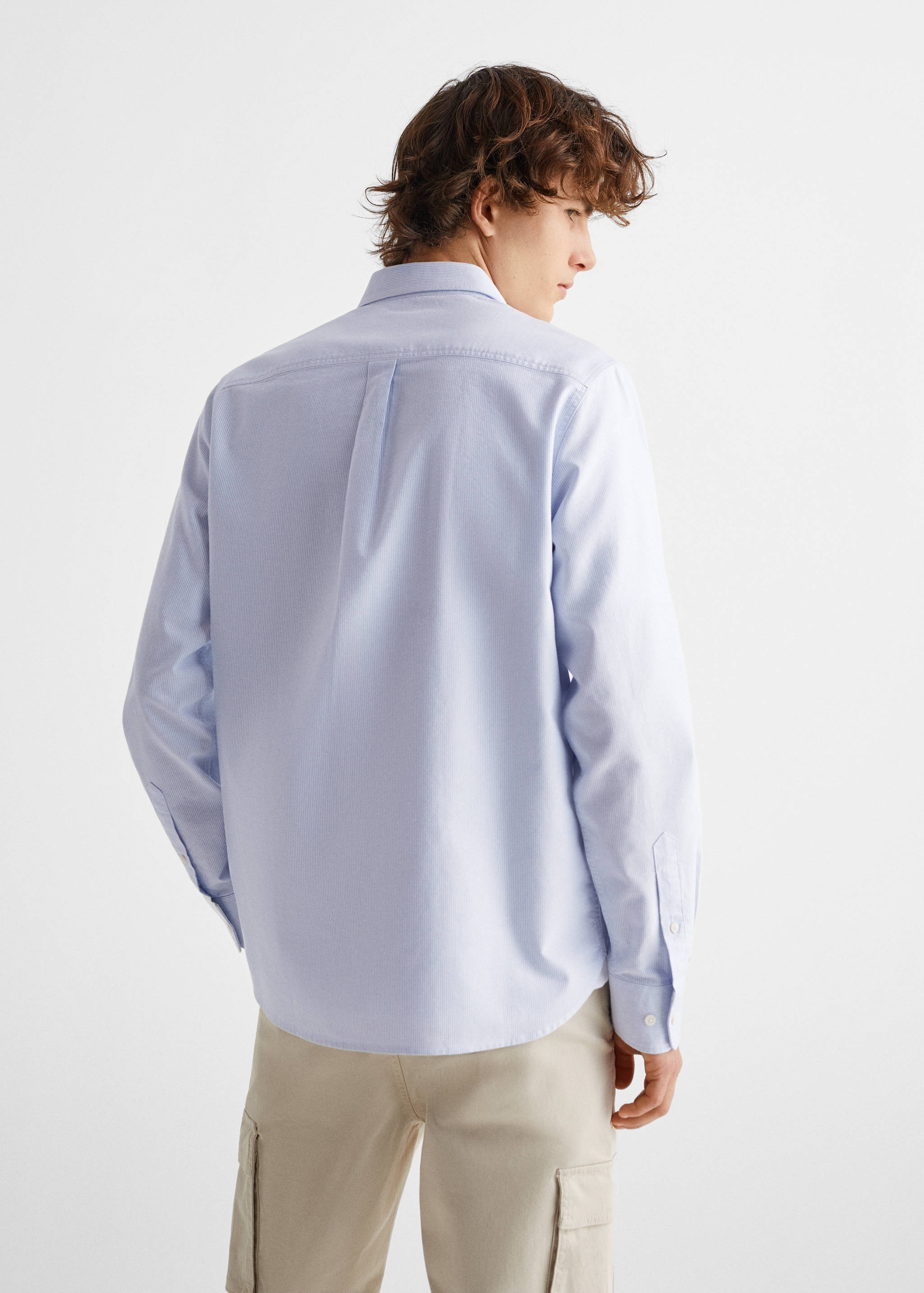 Camisa Oxford algodón - Reverso del artículo