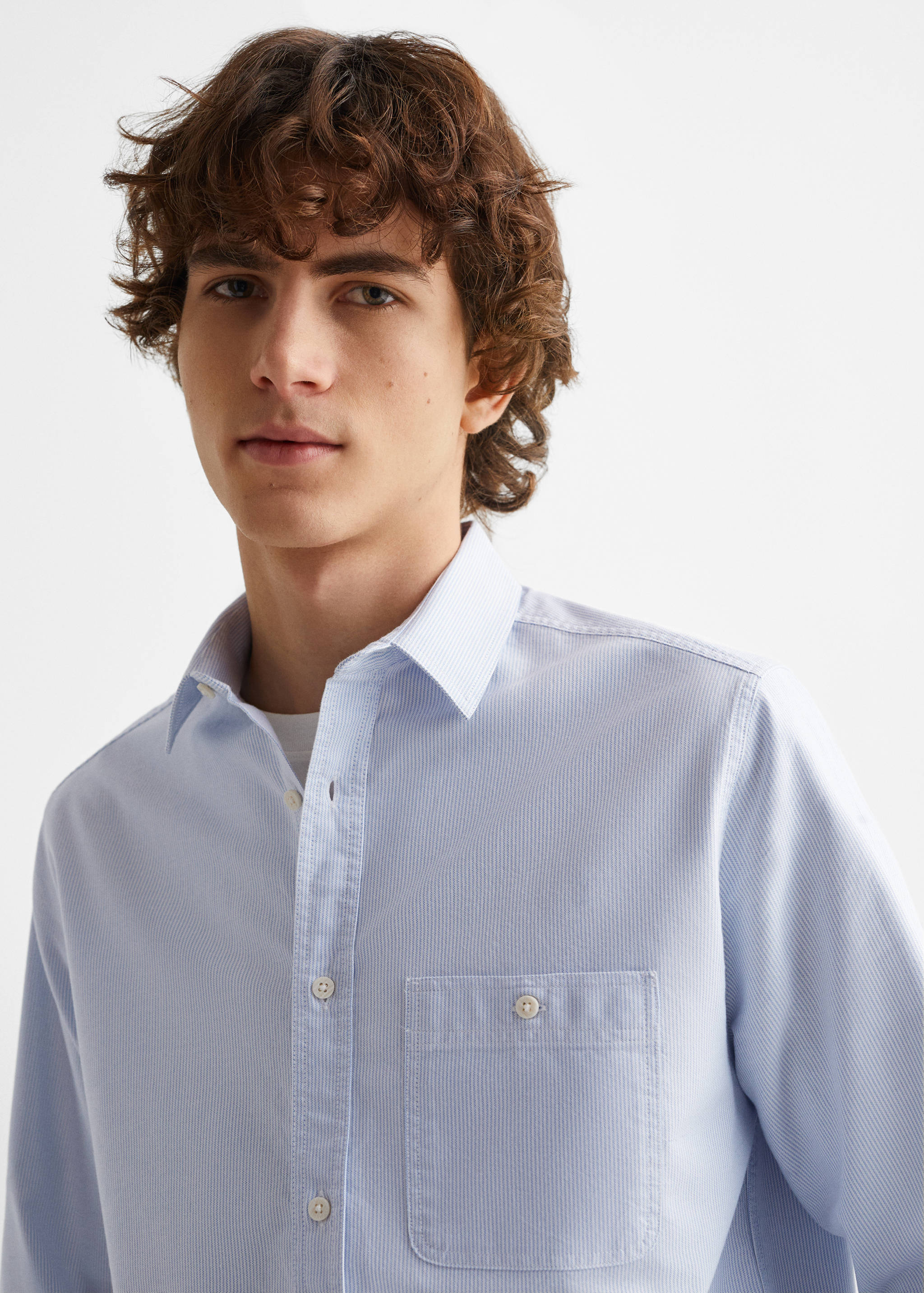 Camisa Oxford algodón - Detalle del artículo 1