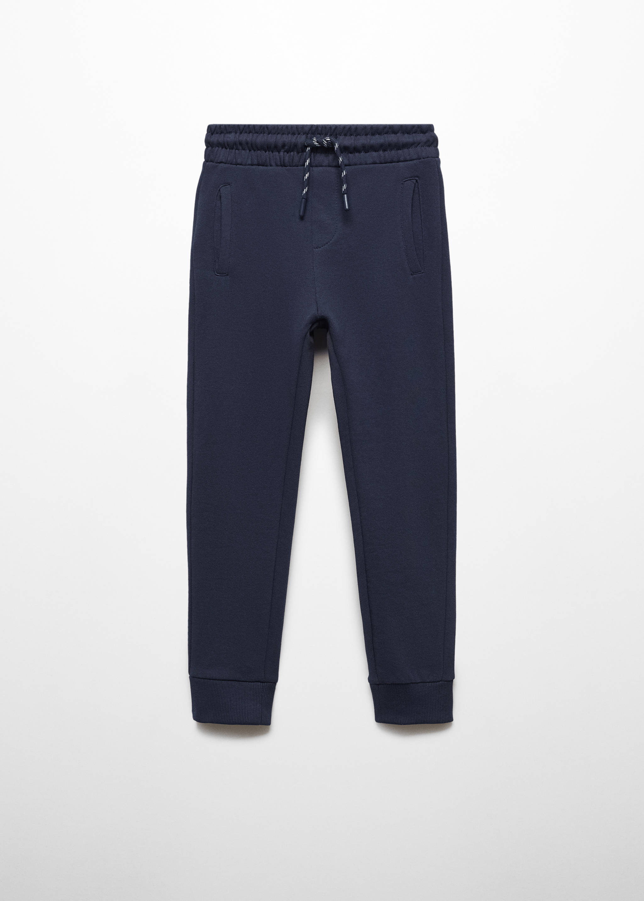 Cotton jogger-style trousers - Article without model